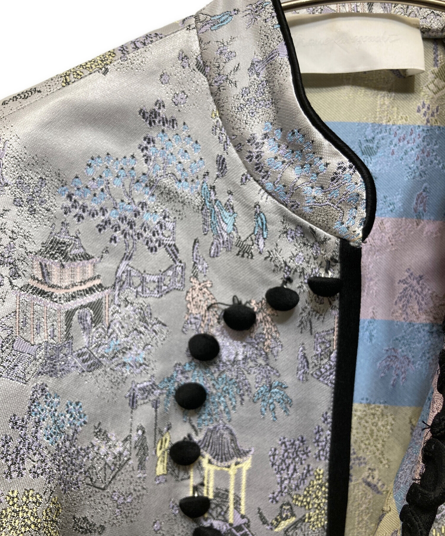 中古・古着通販】mame kurogouchi (マメクロゴウチ) MANDARIN JACQUARD 