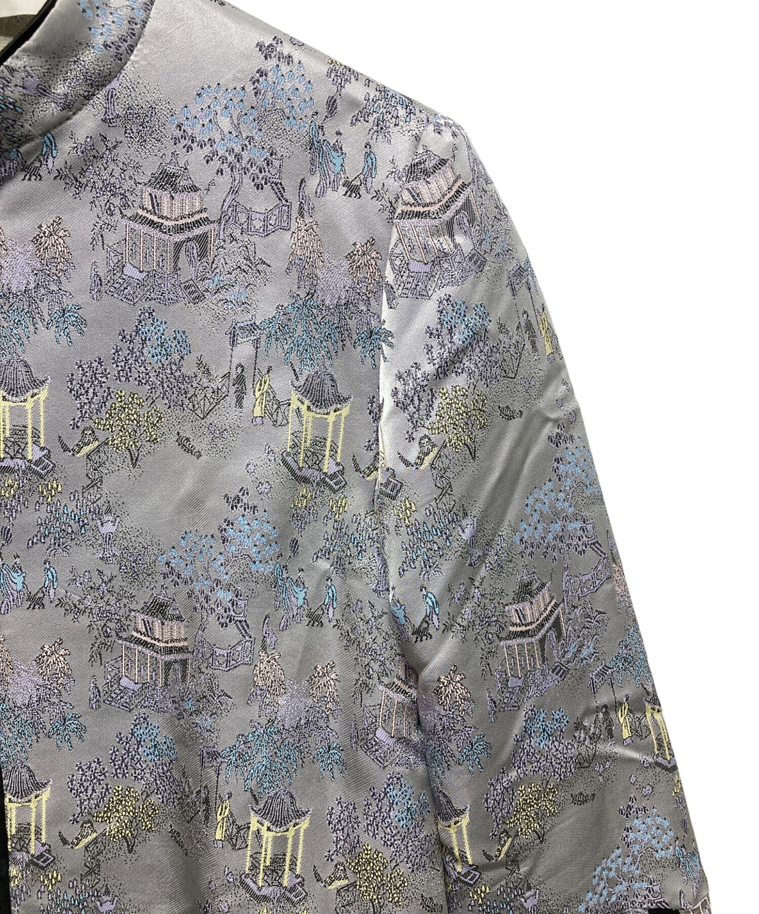 中古・古着通販】mame kurogouchi (マメクロゴウチ) MANDARIN JACQUARD 