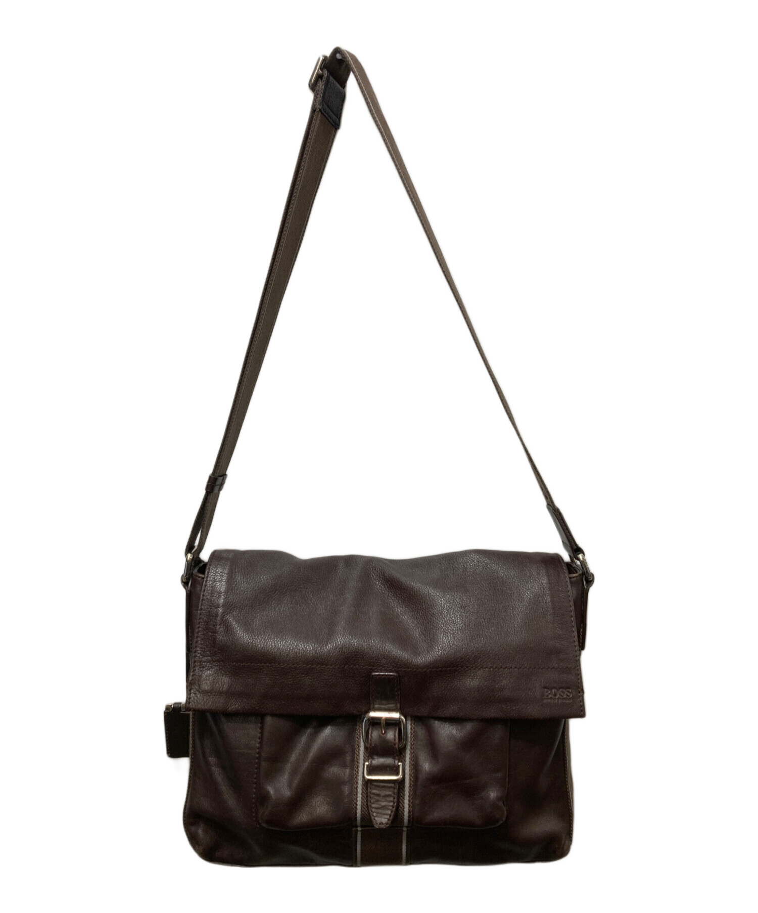 中古・古着通販】HUGO BOSS (ヒューゴ ボス) メッセンジャーバッグ