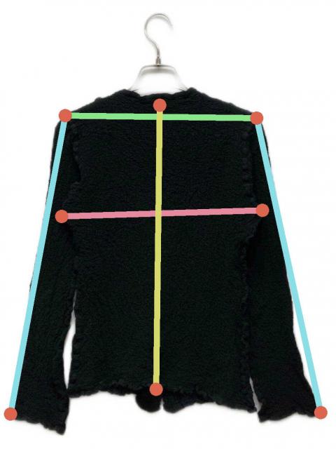値下げ　イッセイミヤケme ブラック カーディガン 中古・古着通販】me ISSEY MIYAKE (ミーイッセイ ミヤケ) シワ加工