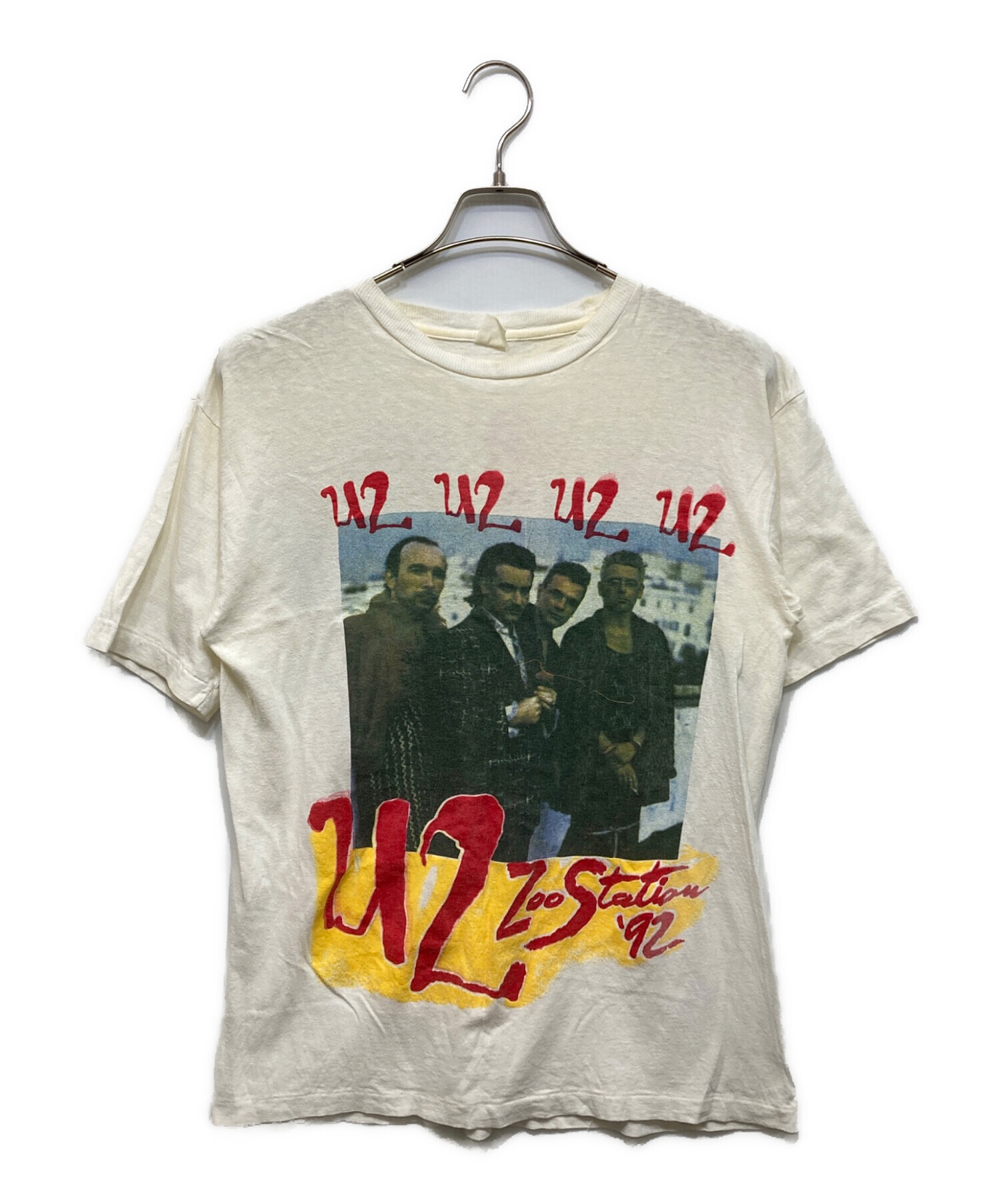 中古・古着通販】USED (ユーズド) 90'S U2 バンドTシャツ ホワイト