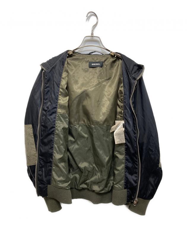中古・古着通販】DIESEL (ディーゼル) ナイロンフーデットジャケット