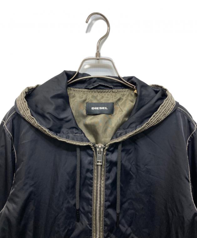 中古・古着通販】DIESEL (ディーゼル) ナイロンフーデットジャケット
