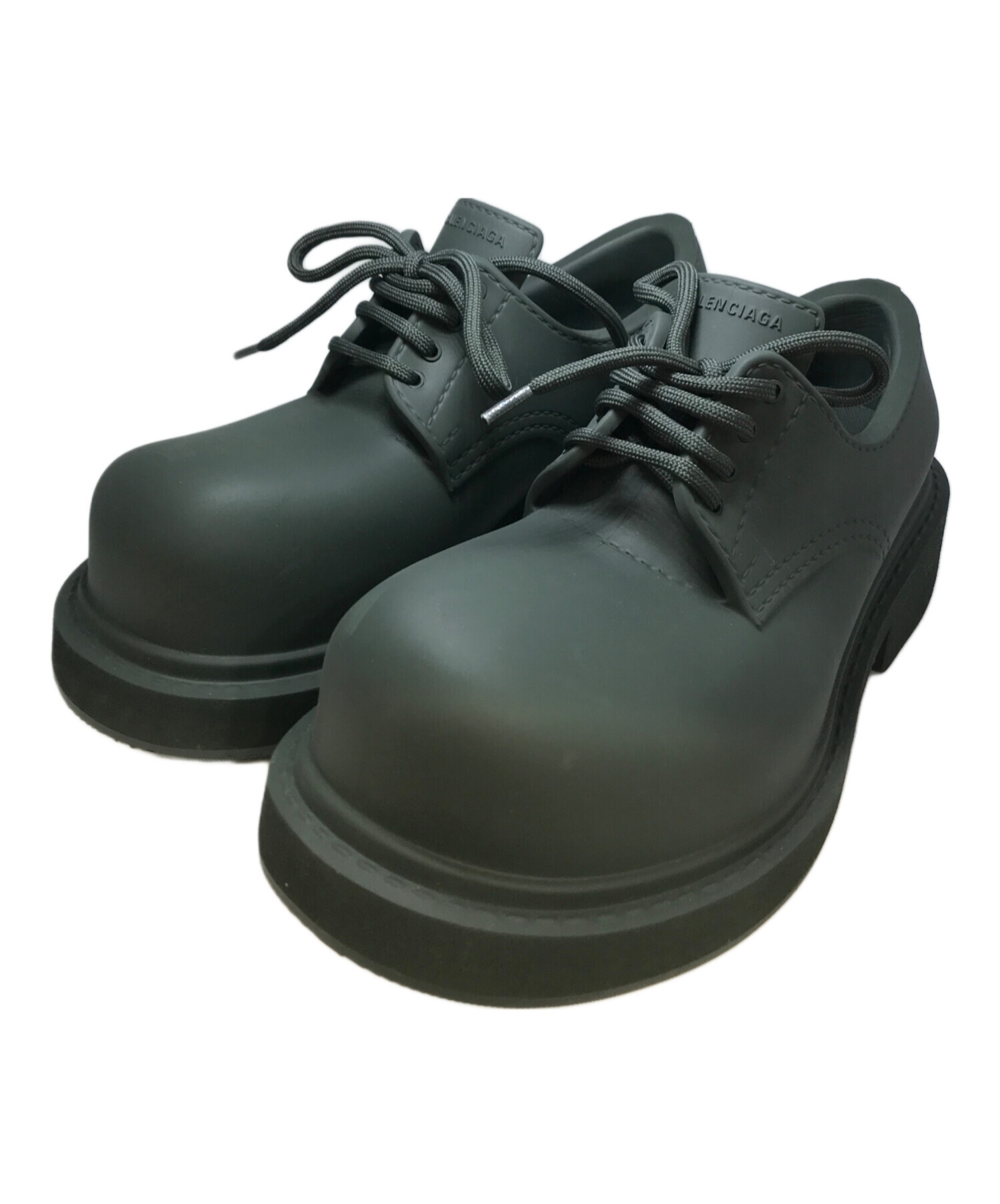 中古・古着通販】BALENCIAGA (バレンシアガ) STEROID DERBY グリーン