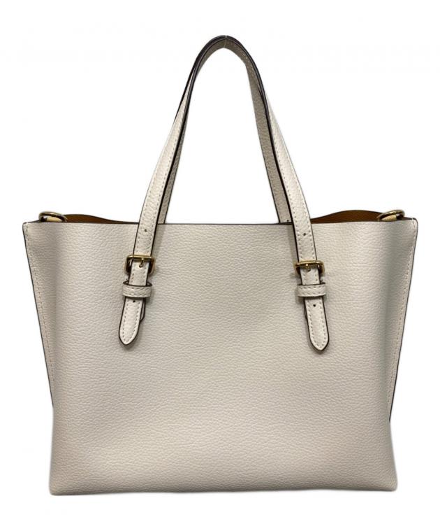 中古・古着通販】COACH (コーチ) モリー トート 25 ホワイト｜ブランド