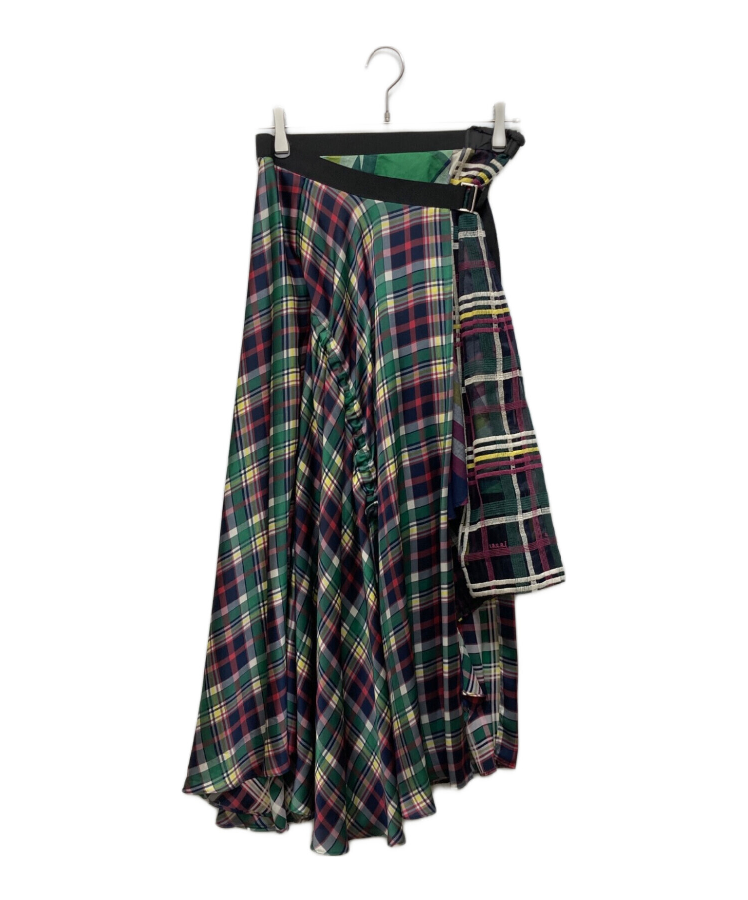 中古・古着通販】sacai (サカイ) マルチカラーラップロングスカート