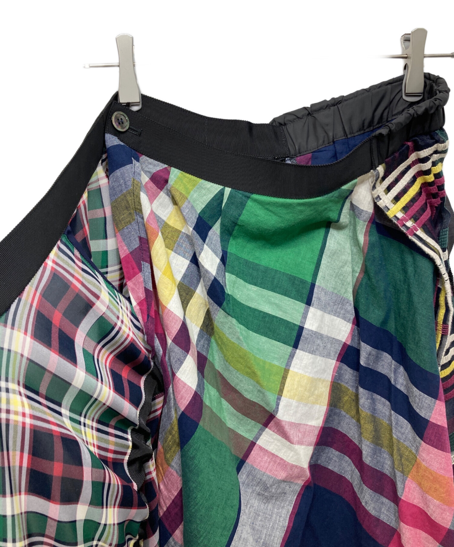 中古・古着通販】sacai (サカイ) マルチカラーラップロングスカート