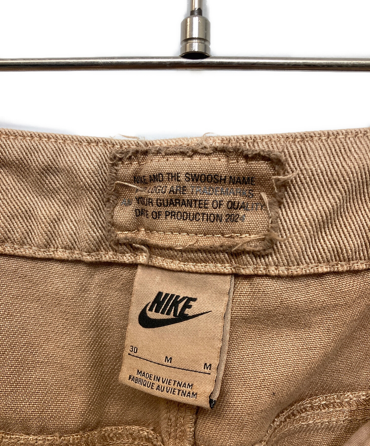 【M】NIKE CALIFORNIA トレーニングパンツ ナイキ　海外古着 中古・古着通販】NIKE (ナイキ) Carpenter Pants ブラウン サイズ:M
