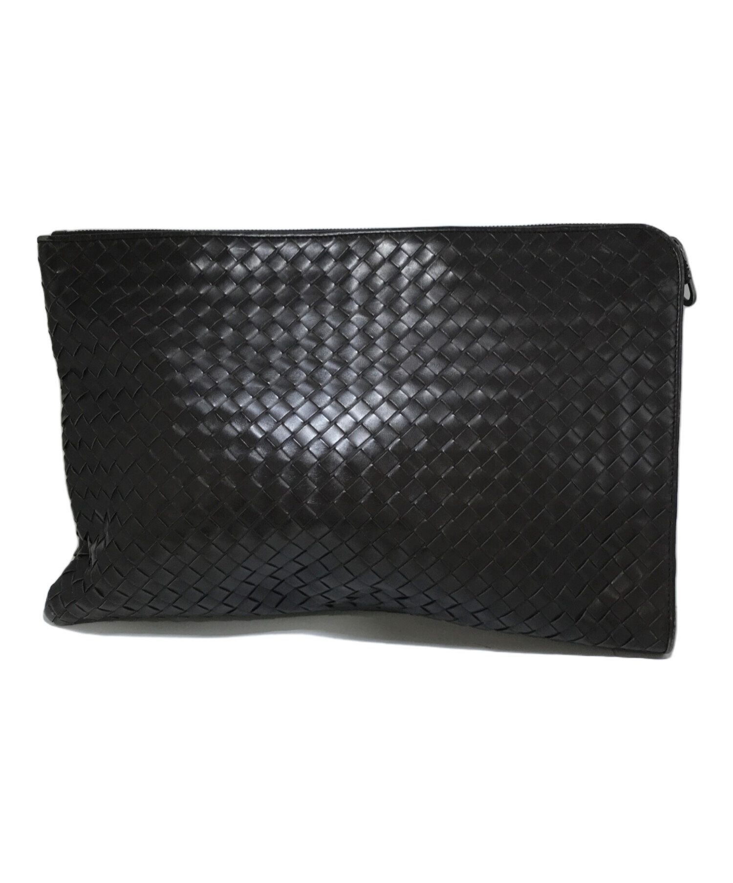 BOTTEGA VENETA ボッテガベネタ マフラー  黒 【古着】【中古】【送料無料】 中古・古着通販】BOTTEGA VENETA (ボッテガベネタ) クラッチバッグ