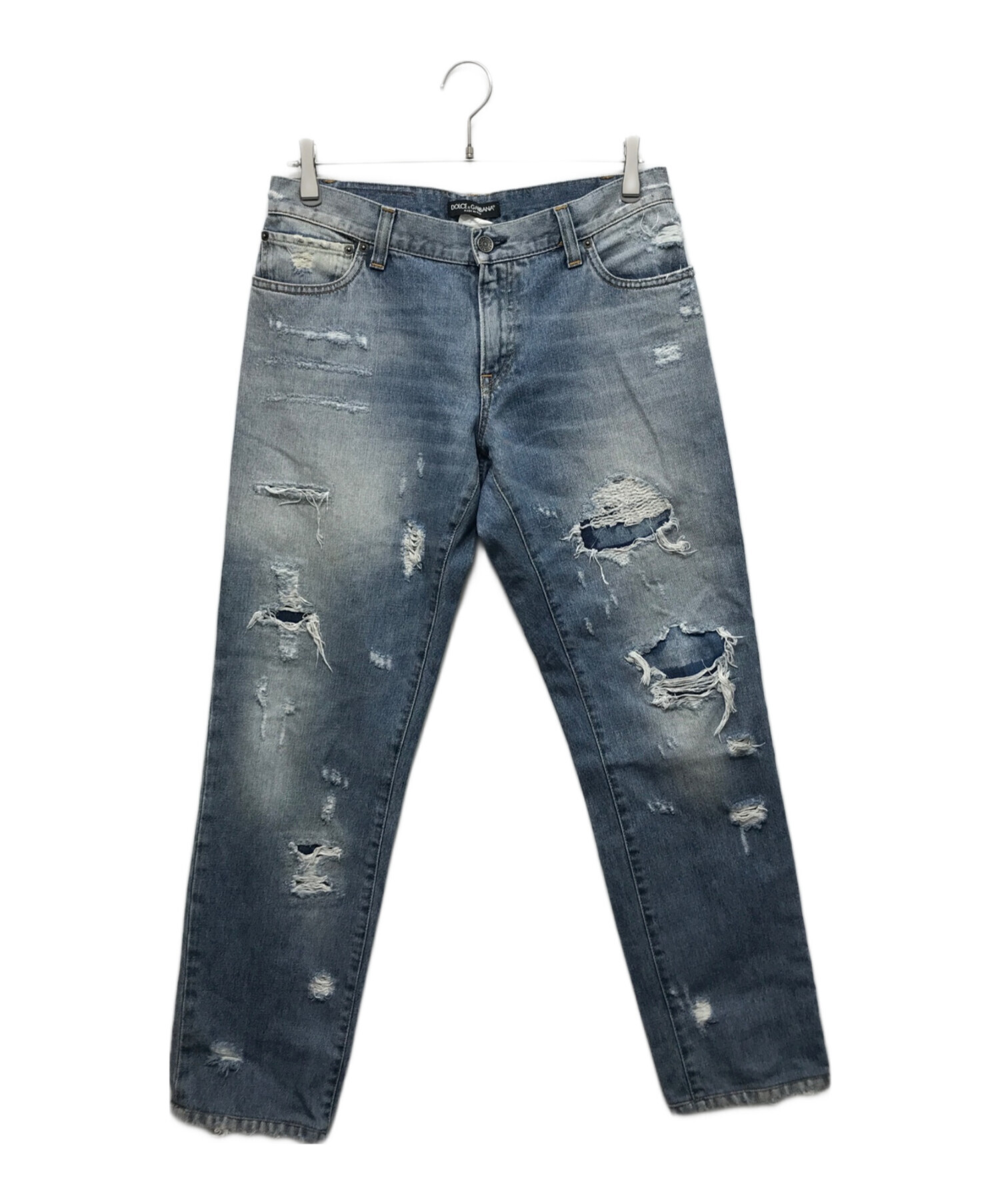希少・DOLCE&GABBANA ダメージデニム50インチ 中古・古着通販】DOLCE & GABBANA (ドルチェ＆ガッバーナ) ダメージ