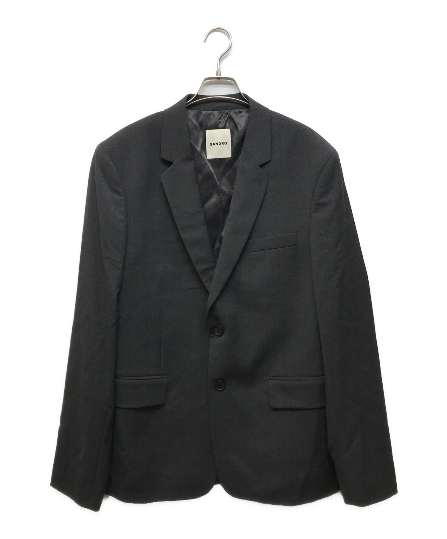 中古・古着通販】Sandro (サンドロ) スーツジャケット グレー サイズ 