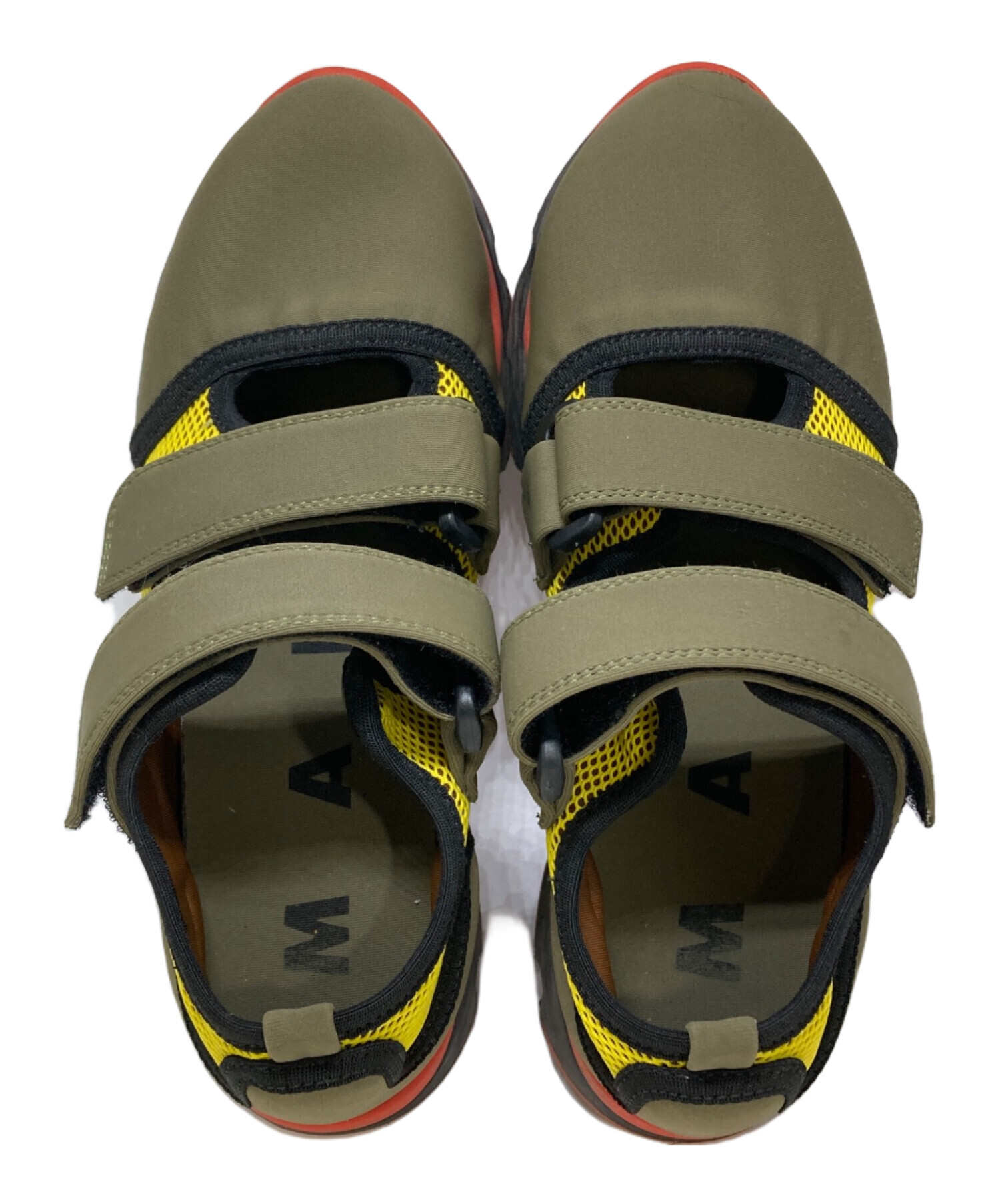中古・古着通販】MARNI (マルニ) ダブルストラップサンダル カーキ
