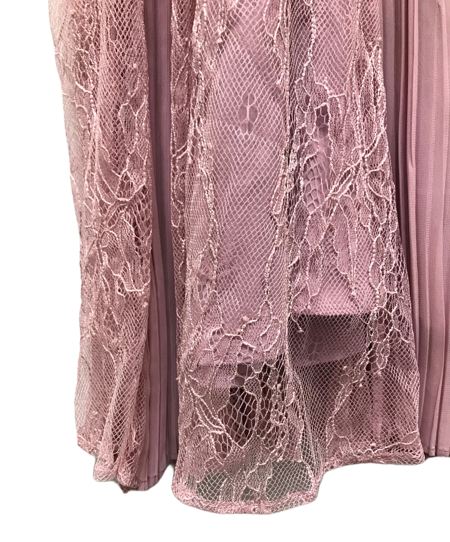 中古・古着通販】Estella.K (エステラケー) Alyssa Pleaded Long Dress 