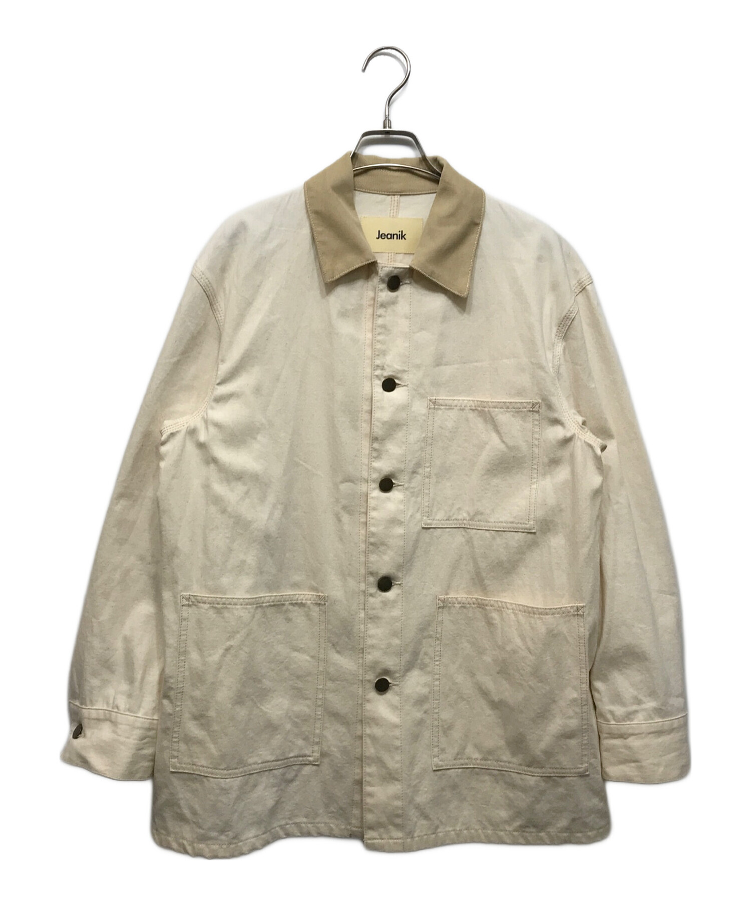 中古・古着通販】jeanik (ジーニック) 襟コーデュロイカバーオール