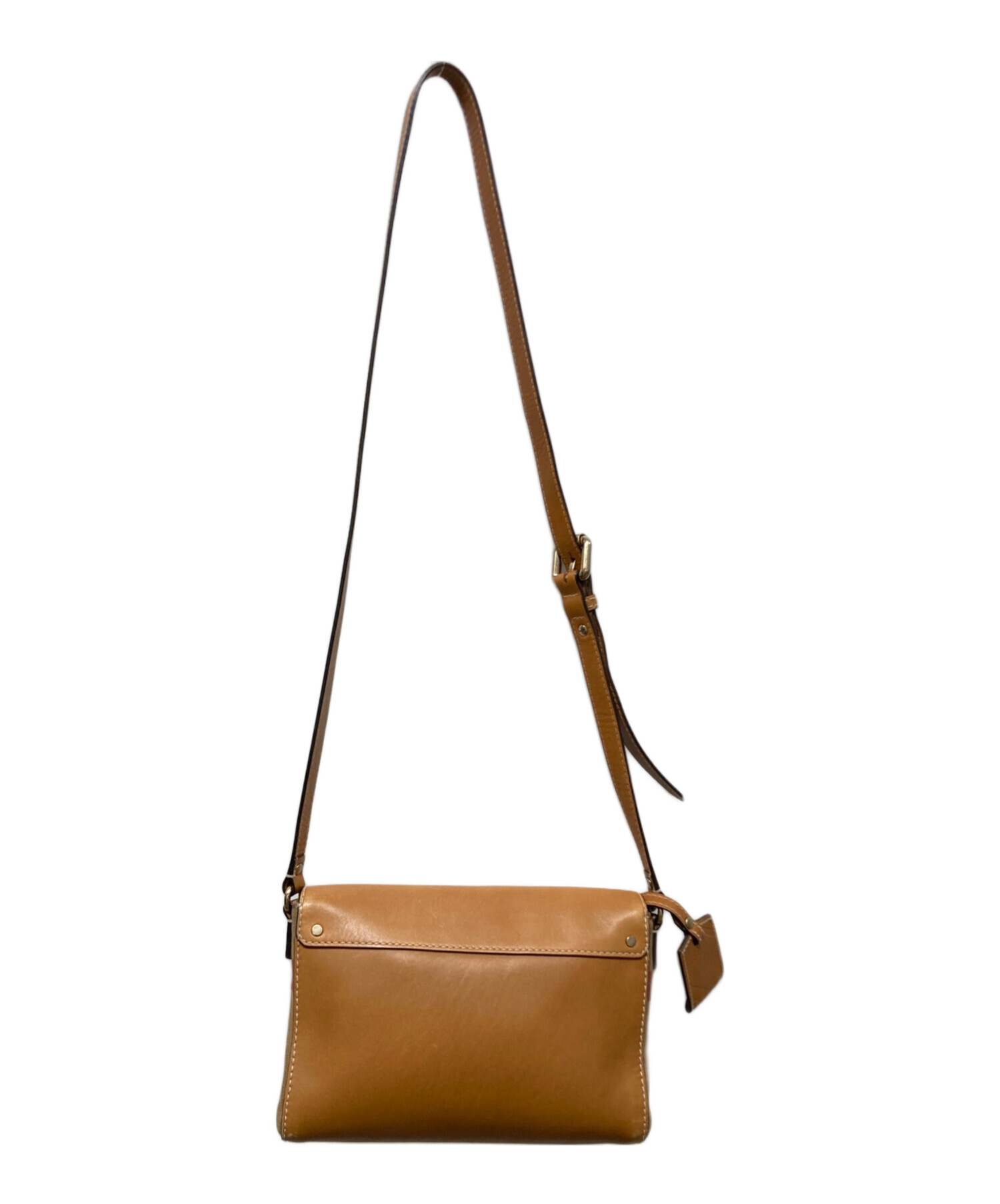 中古・古着通販】BURBERRY (バーバリー) レザーショルダーバッグ 中古・古着通販】BURBERRY (バーバリー) レザーショルダーバッグ