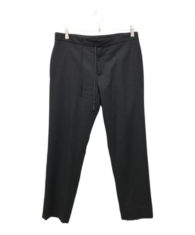 超美品 マルジェラ ドローストリングスラックス パンツ ネイビー 46 M Ｌ 中古・古着通販】Maison Margiela (メゾンマルジェラ) ウール
