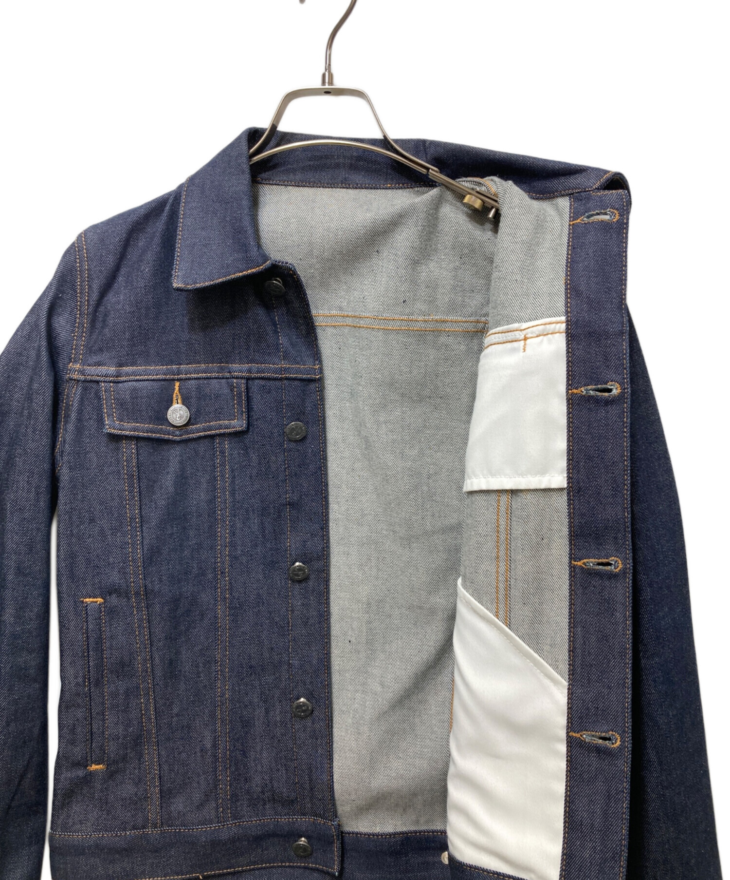中古・古着通販】A.P.C. (アーペーセー) リジットデニムジャケット