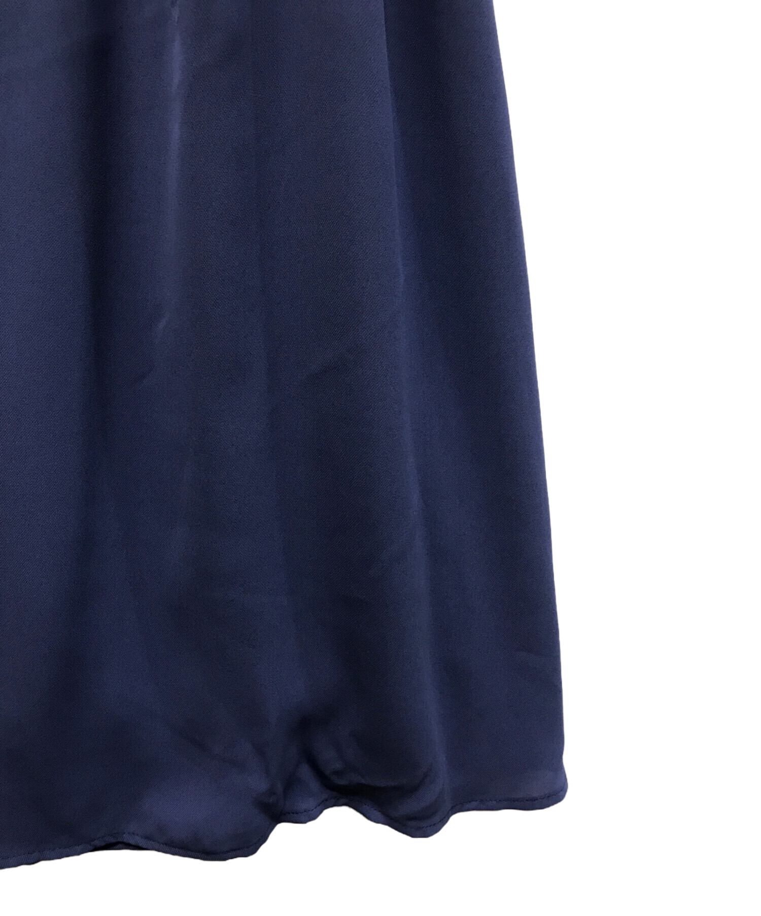 中古・古着通販】Ameri (アメリ) 2WAY SCOOP OUT LACE DRESS ブルー