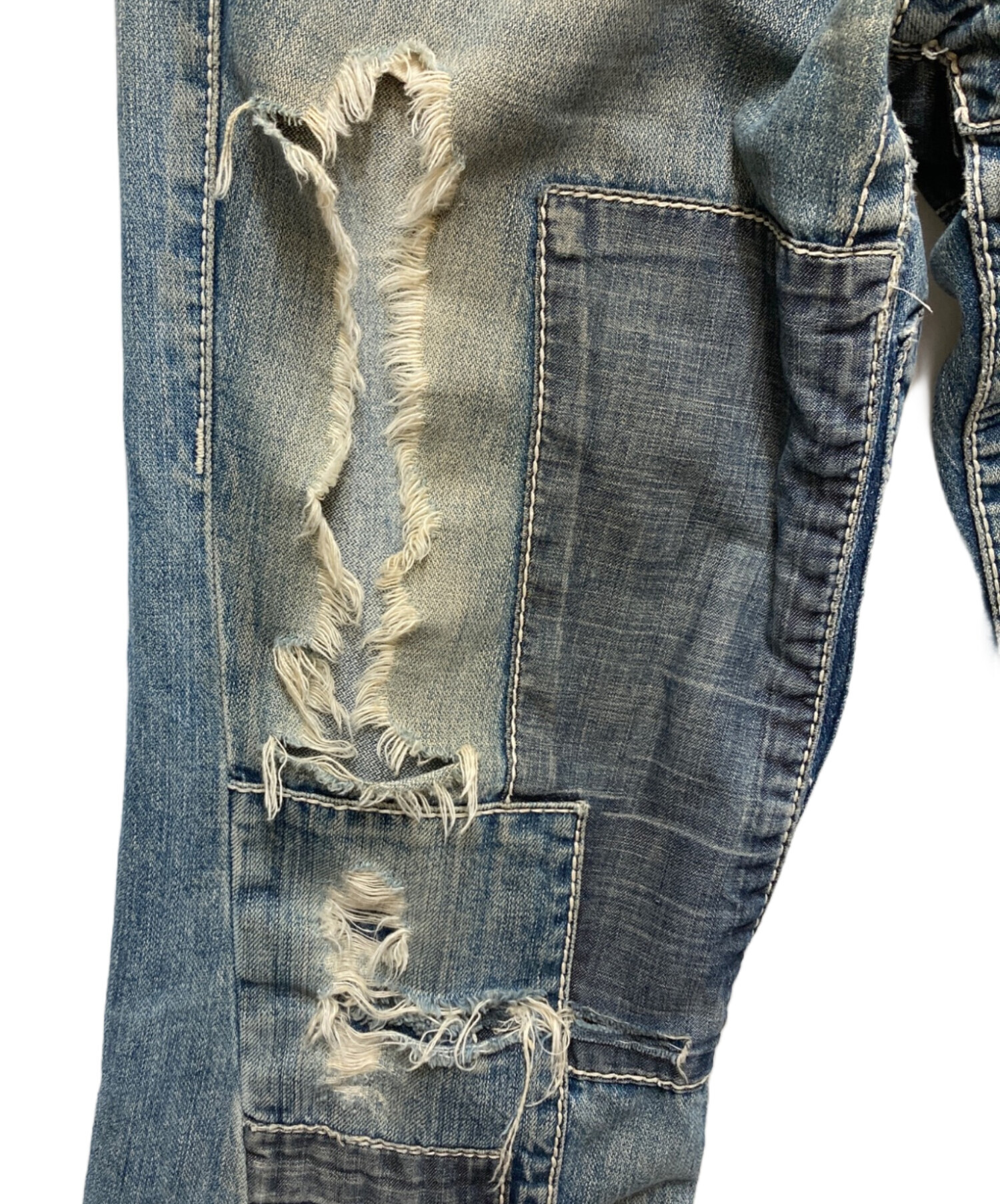 中古・古着通販】TRUE RELIGION (トゥルー レリジョン) パッチワーク