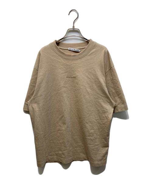 Acne Studios ベージュ　Tシャツ 中古・古着通販】ACNE STUDIOS (アクネ ストゥディオズ) ロゴTシャツ
