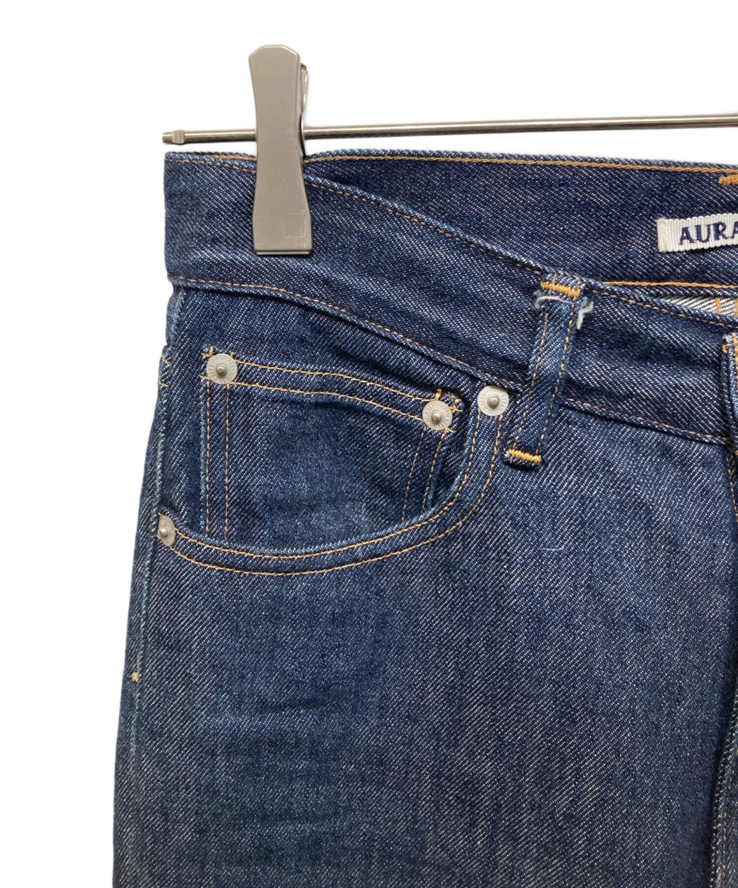 中古・古着通販】AURALEE (オーラリー) HARD TWIST DENIM 5P PANTS