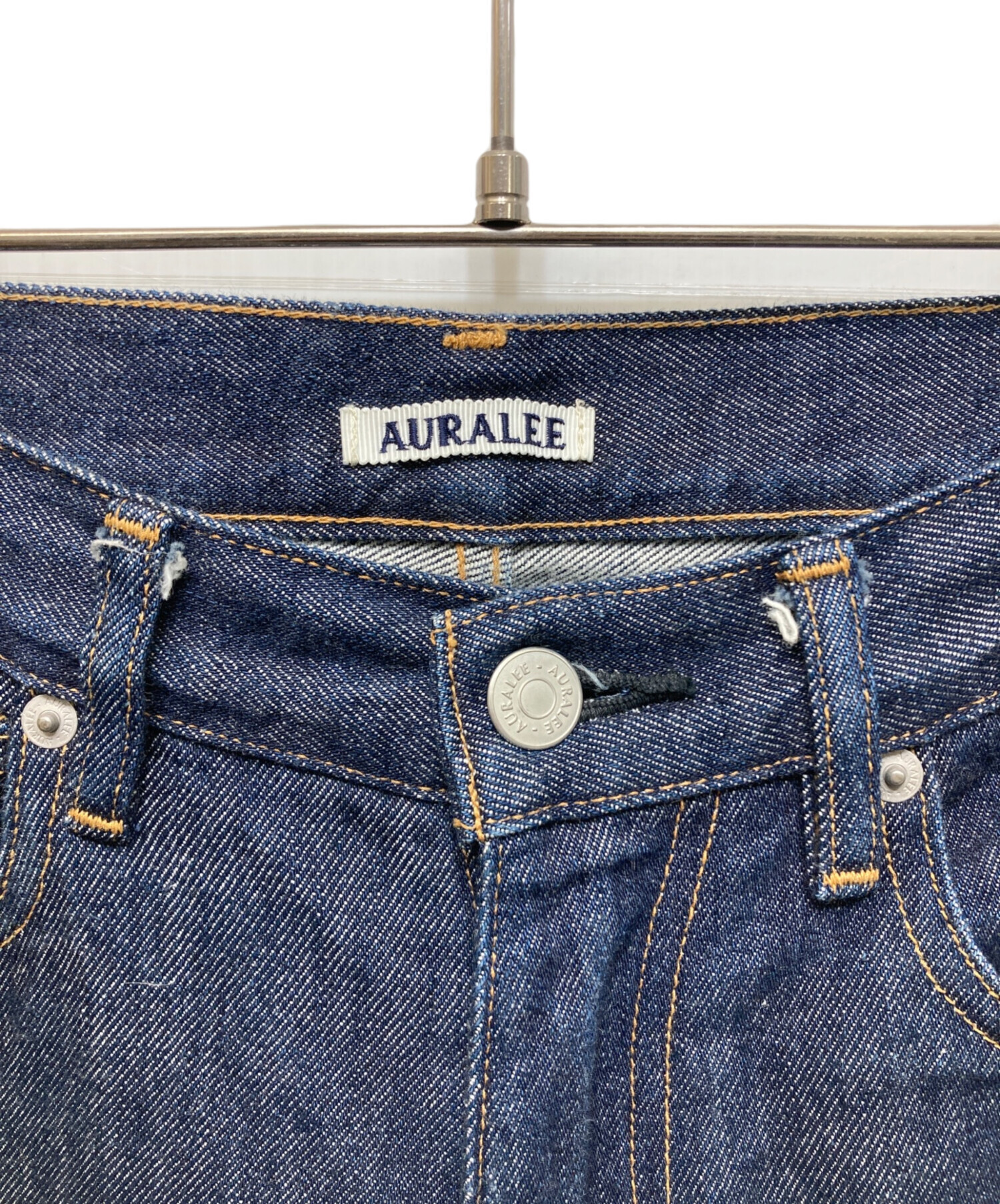 中古・古着通販】AURALEE (オーラリー) HARD TWIST DENIM 5P PANTS