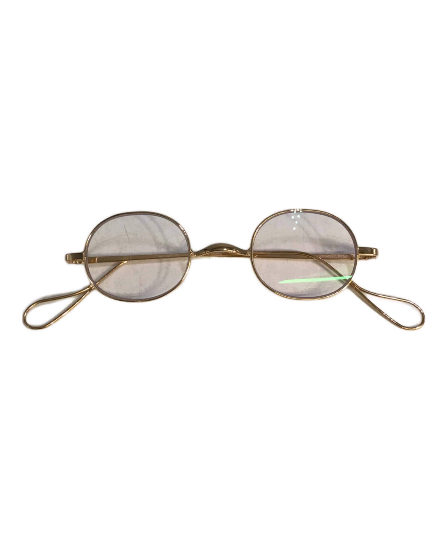 Buddy Optical バディーオプティカル メガネ - ゴールド 【古着】【中古】 中古・古着通販】Buddy Optical (バディーオプティカル) cis/眼鏡