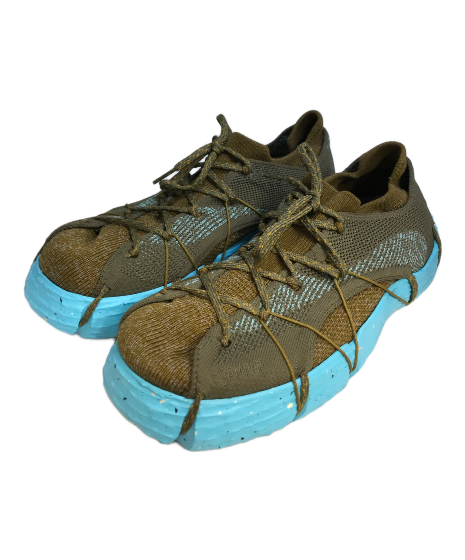 中古・古着通販】CAMPER (カンペール) ROKU ブルー×ブラウン サイズ:42