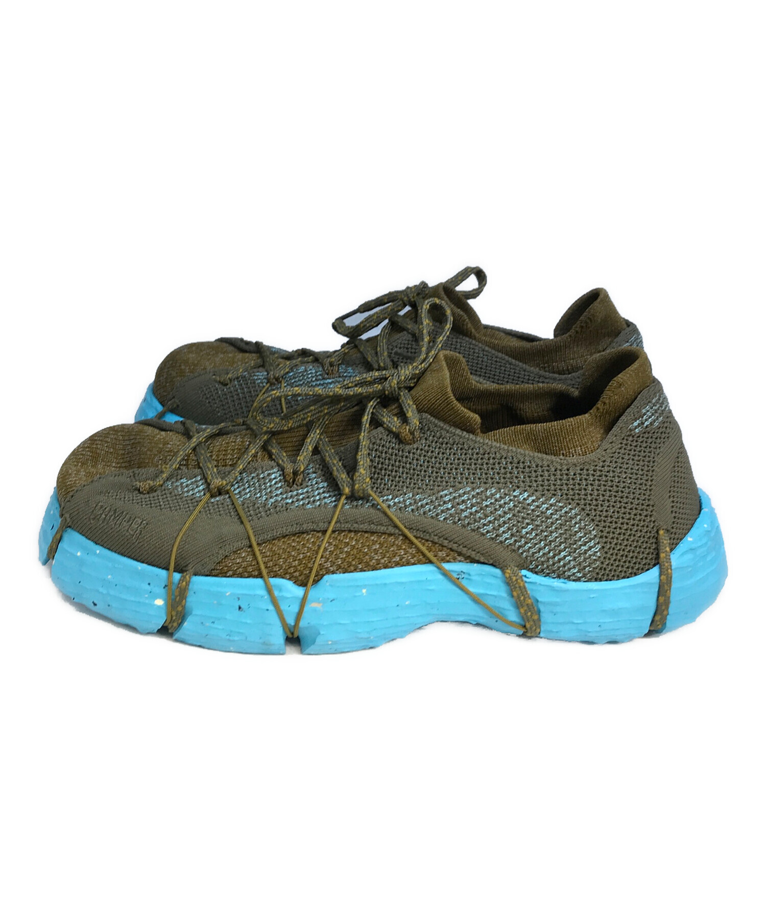 中古・古着通販】CAMPER (カンペール) ROKU ブルー×ブラウン サイズ:42