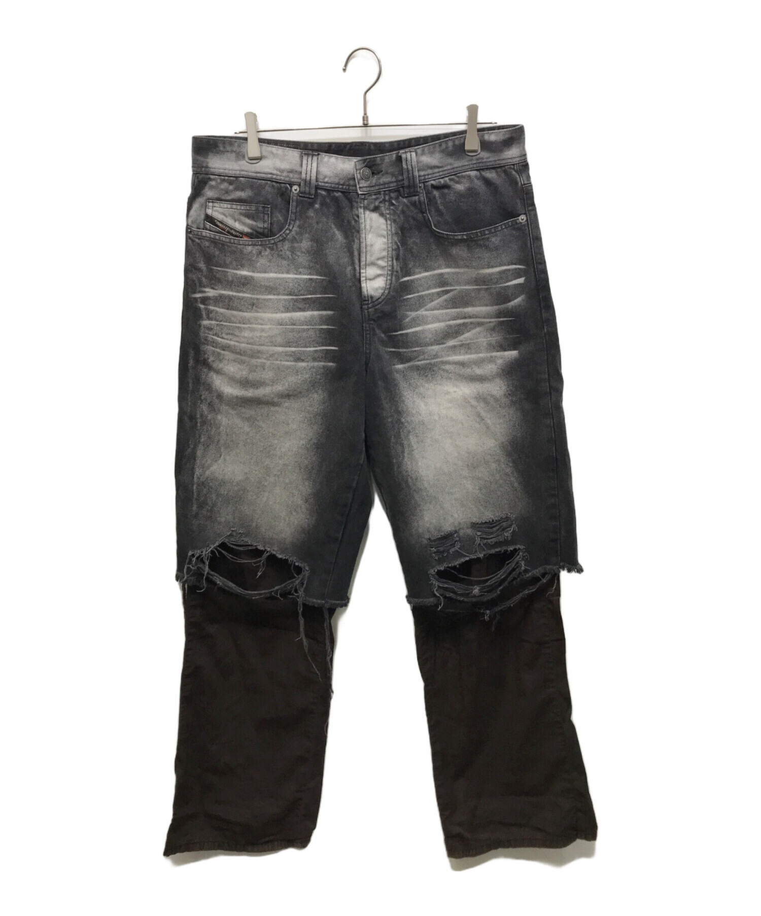 中古・古着通販】DIESEL (ディーゼル) P-HANS レイヤード ワイド 
