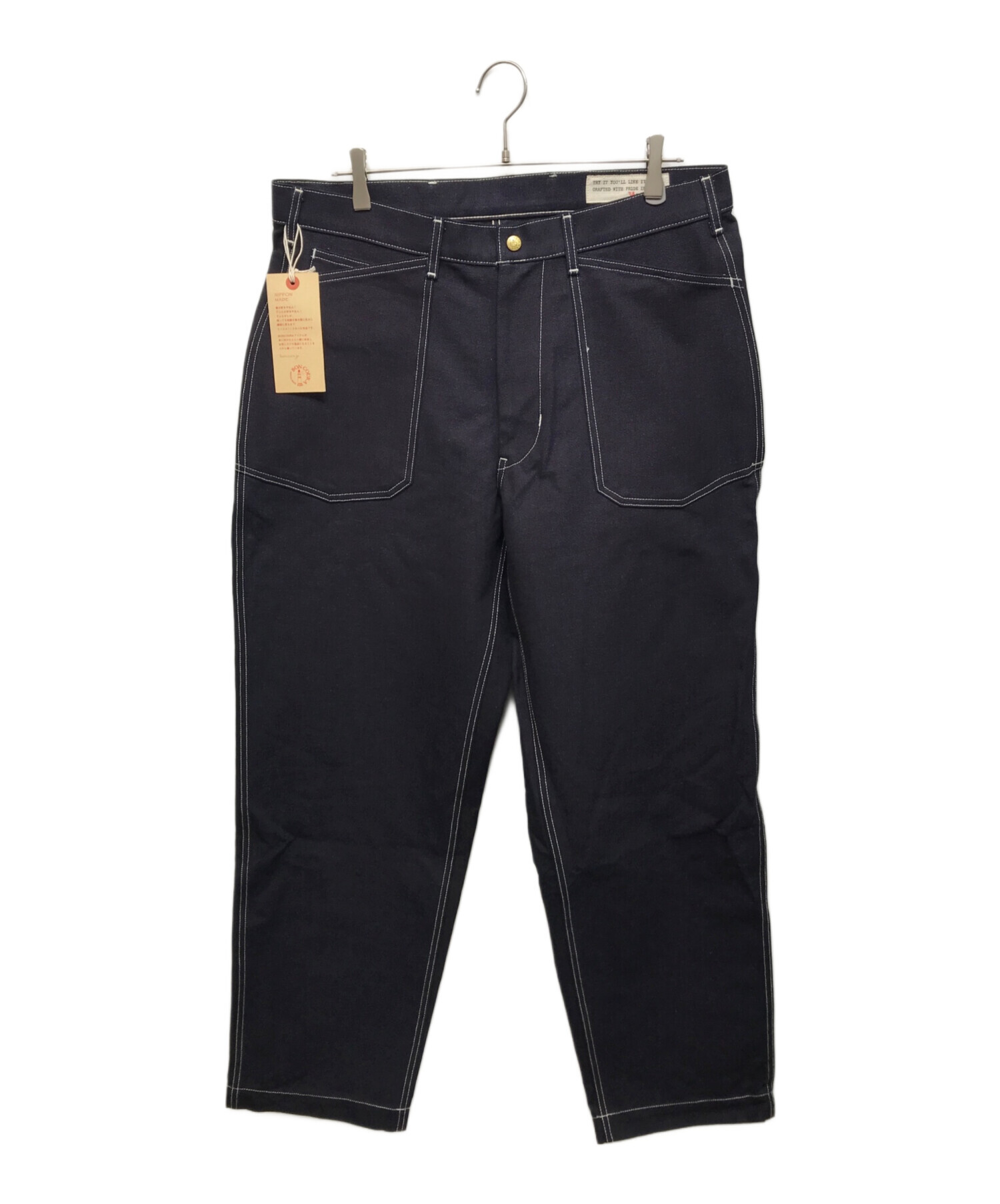 中古・古着通販】BONCOURA (ボンクラ) Work Pants WWⅡ Duck indigo