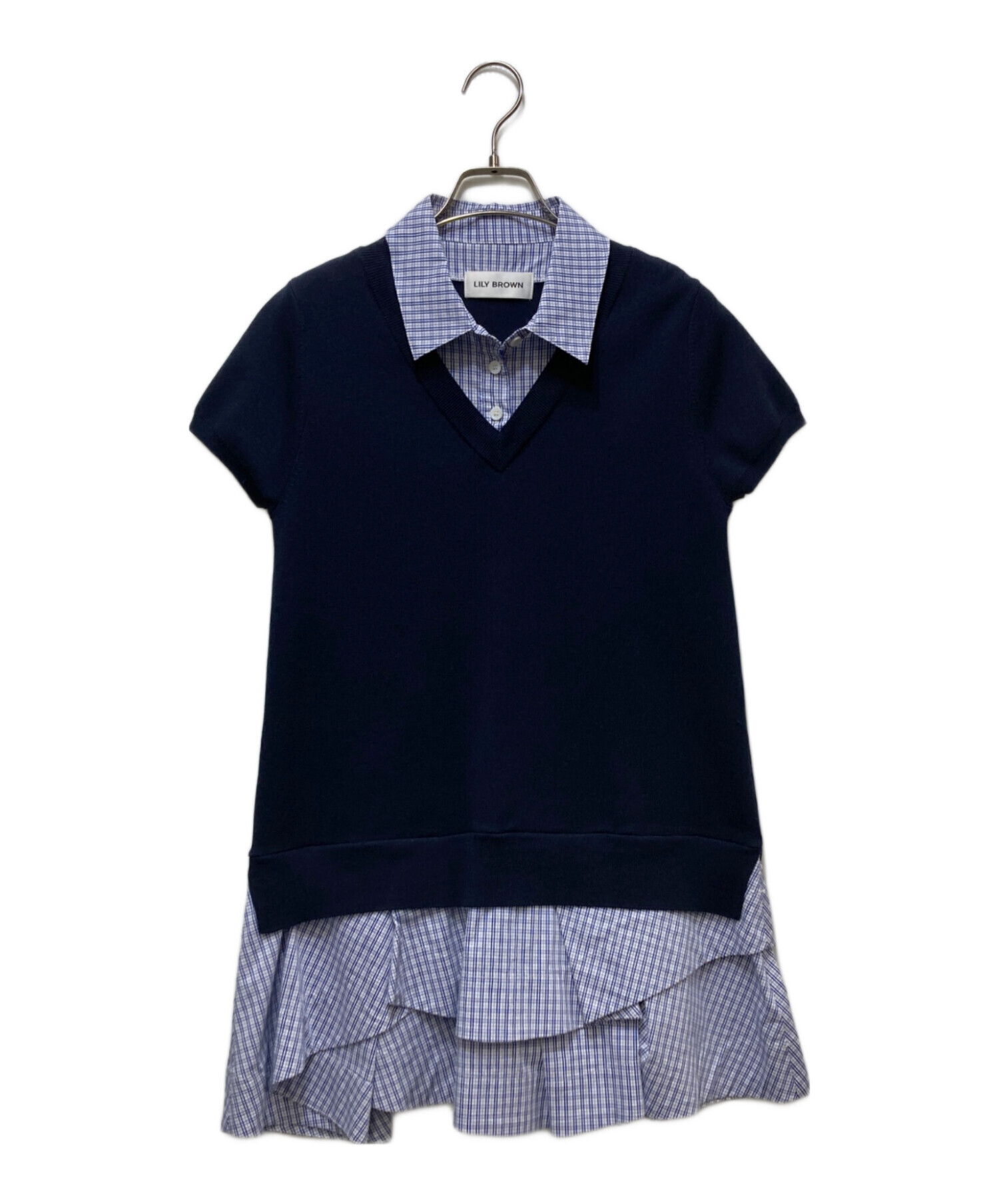 リリーページ 中古・古着通販】Lily Brown (リリーブラウン) シャツドッキング