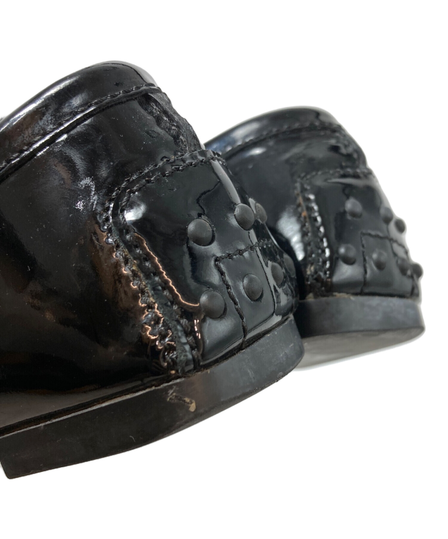 中古・古着通販】TOD'S (トッズ) エナメルローファー / コイン