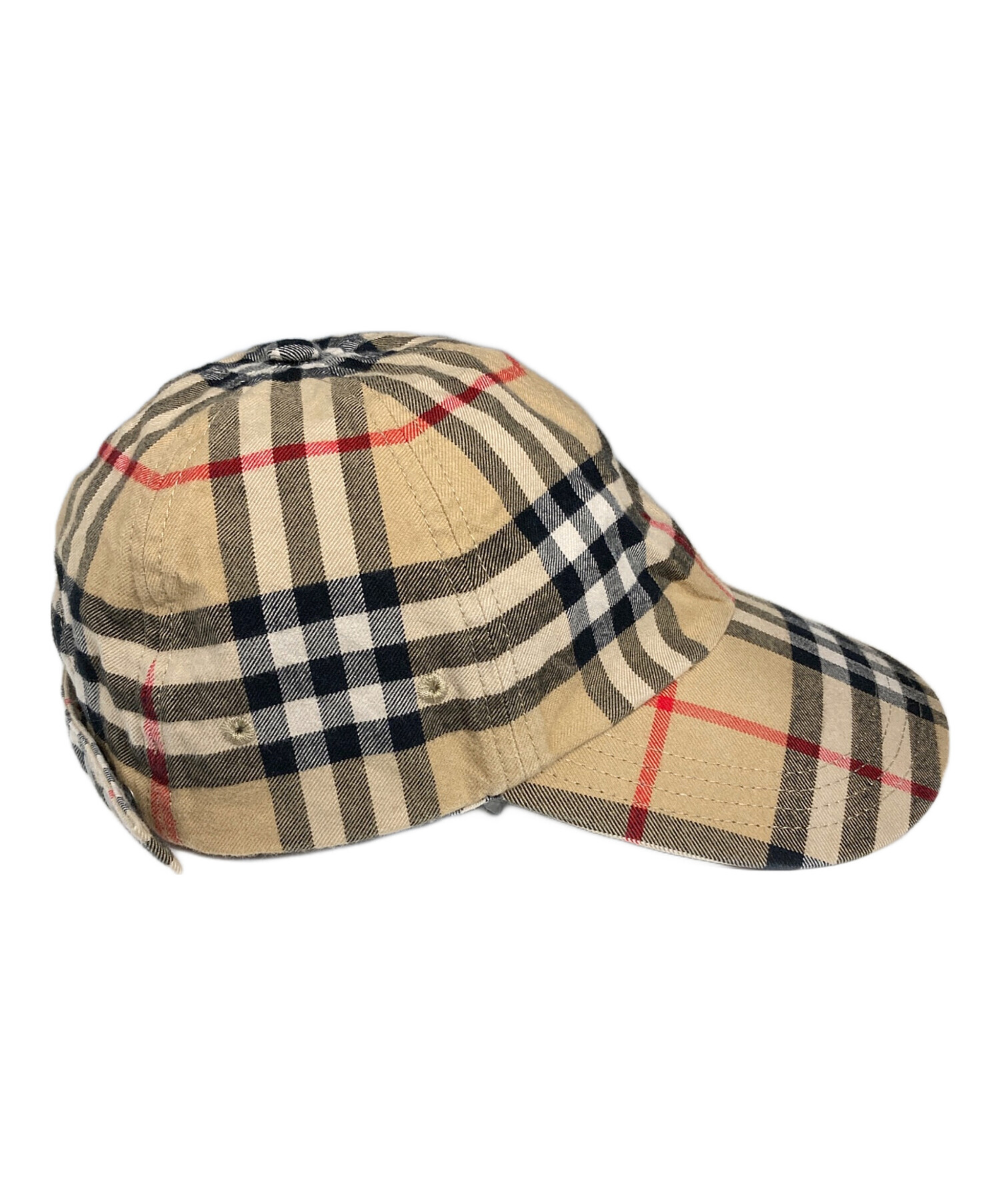中古・古着通販】BURBERRY (バーバリー) キャップ ブラウン サイズ:M