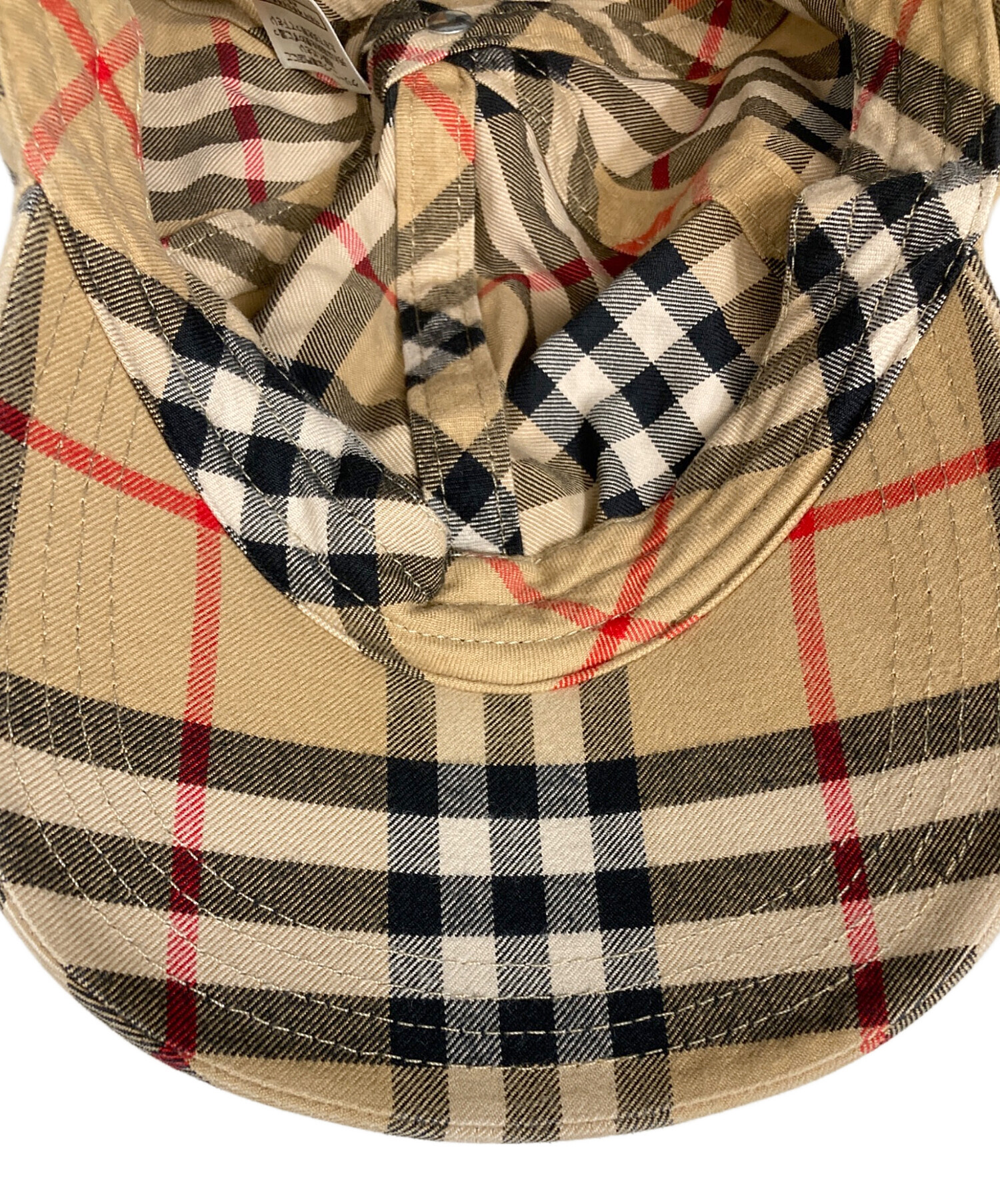 100%本物、美品Burberry希少Mサイズ 中古・古着通販】BURBERRY (バーバリー) キャップ ブラウン サイズ:M