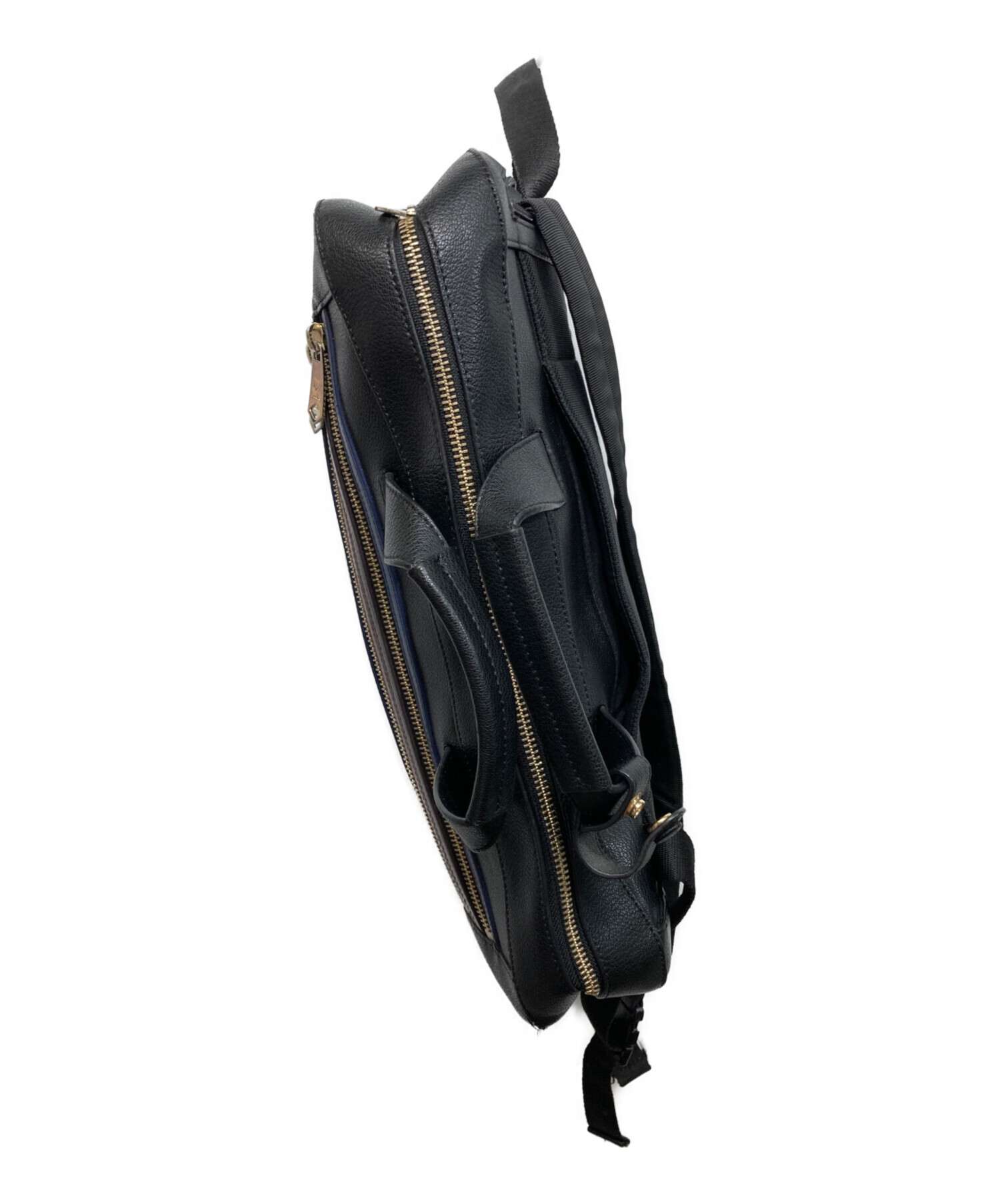 【美品】Paul Smith 3wayビジネスバッグ ネイビー A4収納可 中古・古着通販】Paul Smith (ポールスミス) 3wayビジネスバッグ