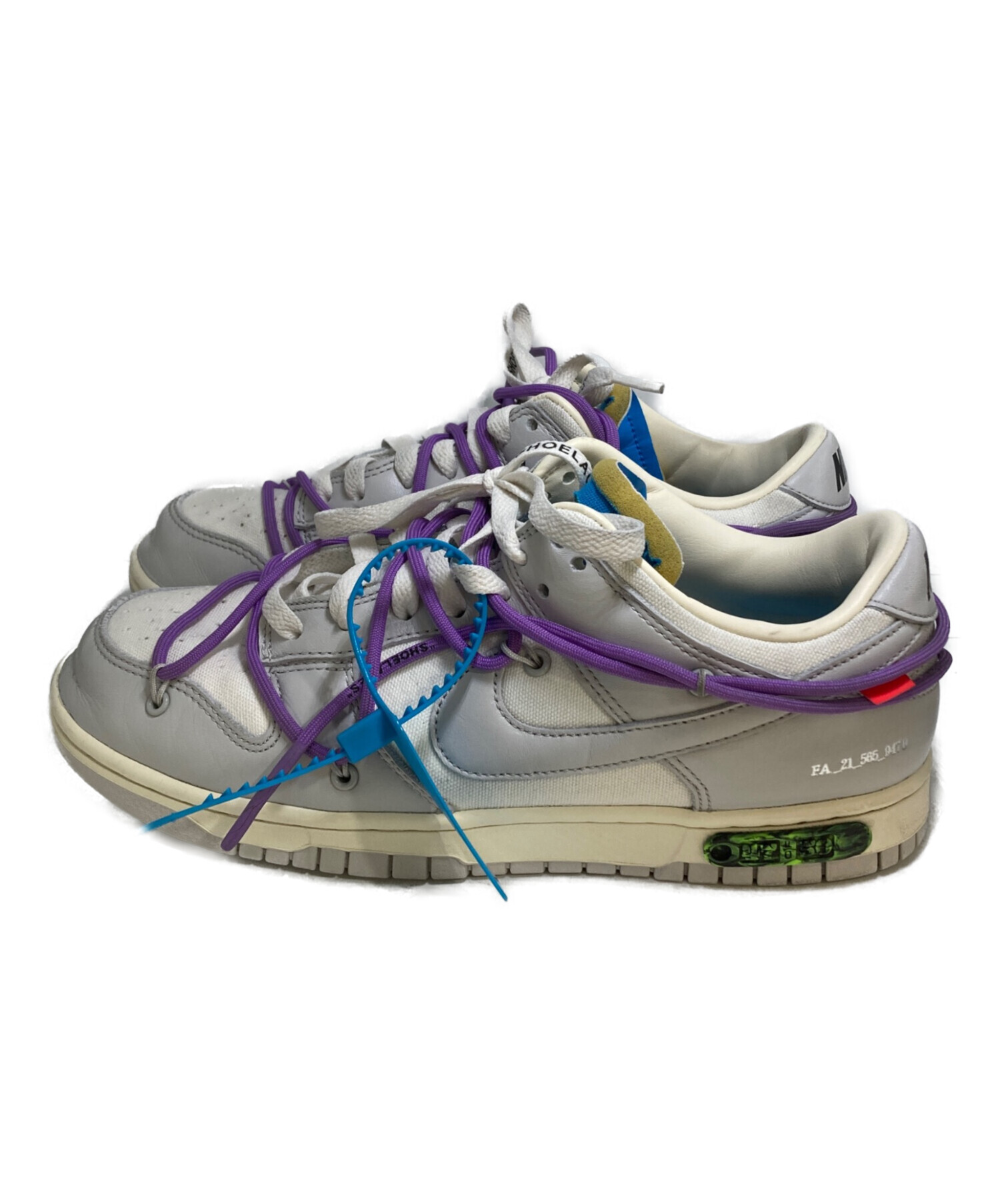 中古・古着通販】NIKE (ナイキ) OFFWHITE (オフホワイト) Dunk Low 