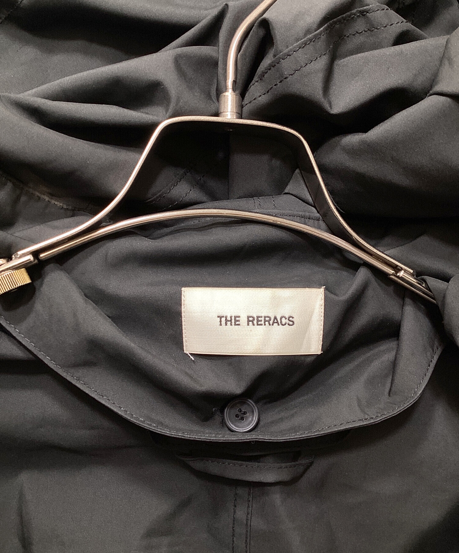 中古・古着通販】THE RERACS (ザ リラクス) モッズコート ブラック