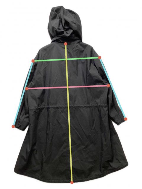 中古・古着通販】THE RERACS (ザ リラクス) モッズコート ブラック