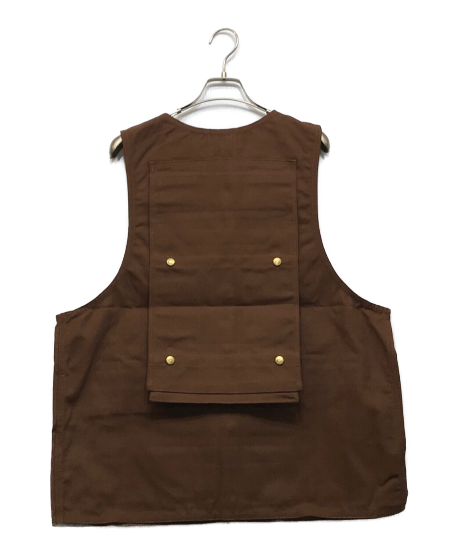 中古・古着通販】BONCOURA (ボンクラ) Pack Vest Duck ブラウン サイズ 