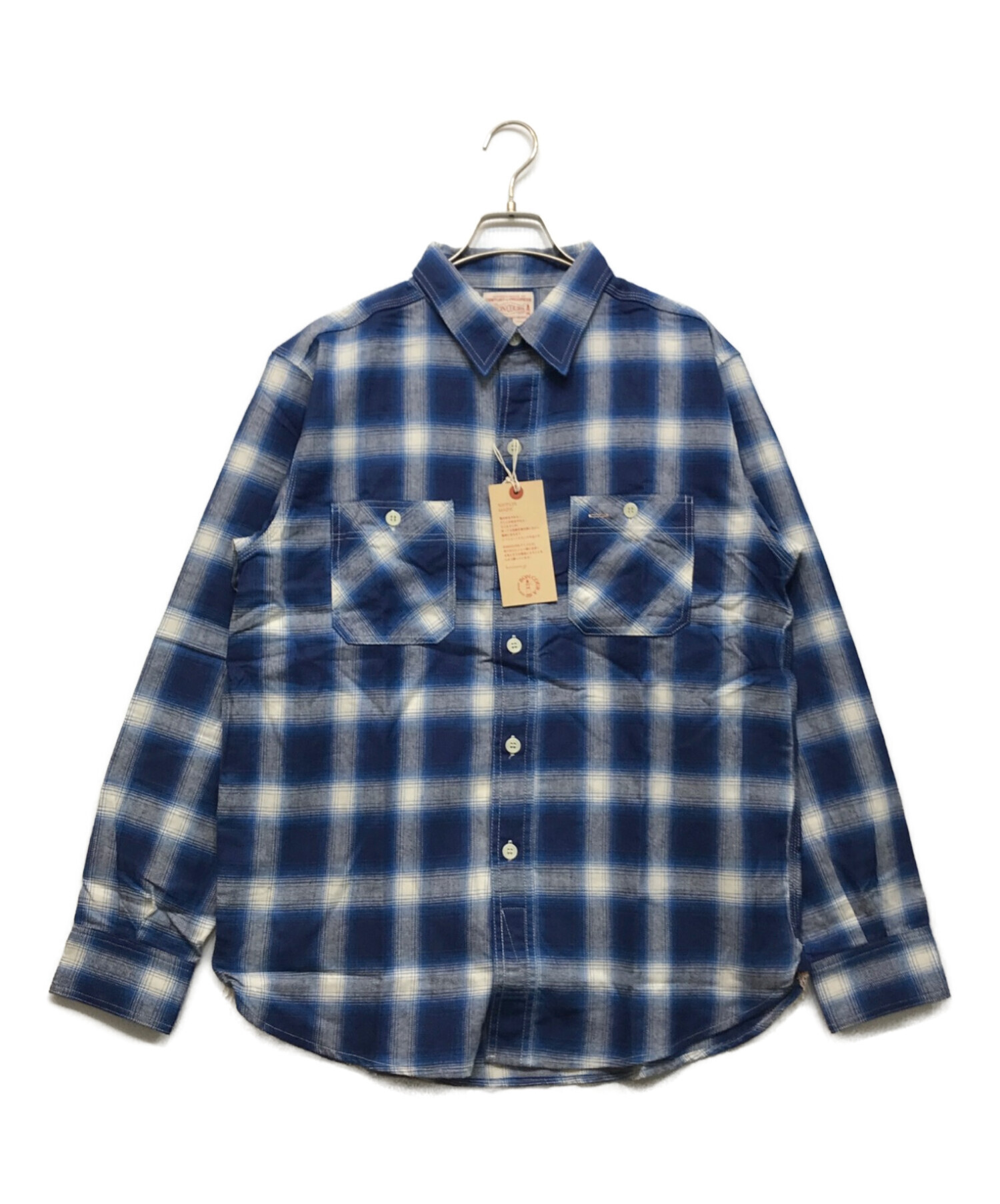 中古・古着通販】BONCOURA (ボンクラ) Work Shirt Flannel Ombre