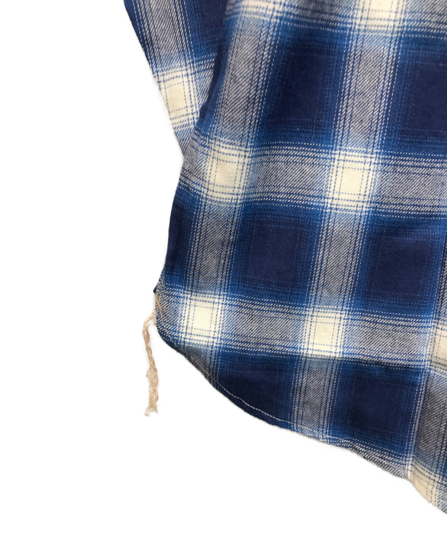 中古・古着通販】BONCOURA (ボンクラ) Work Shirt Flannel Ombre