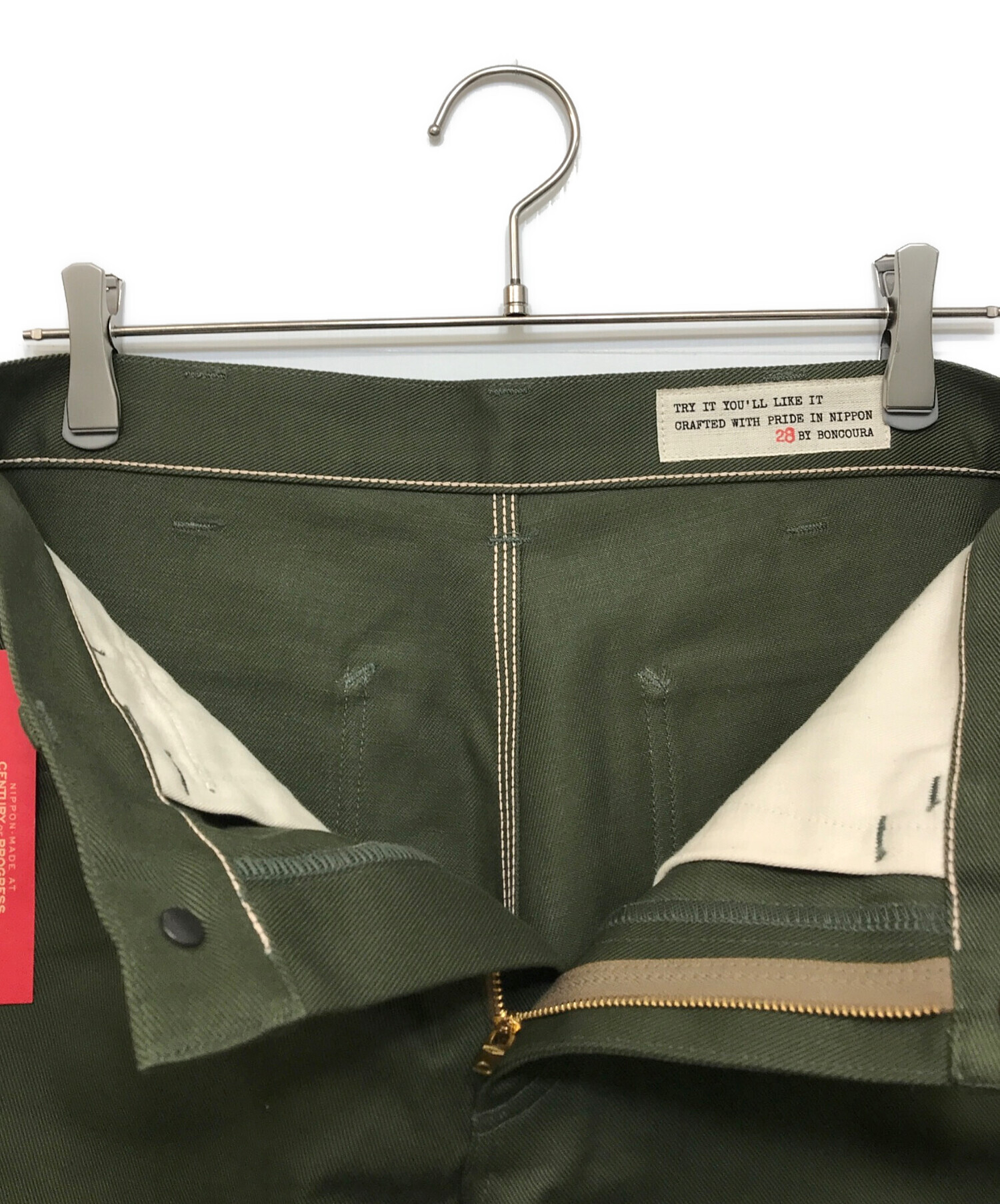中古・古着通販】BONCOURA (ボンクラ) Painter Short Pants グリーン