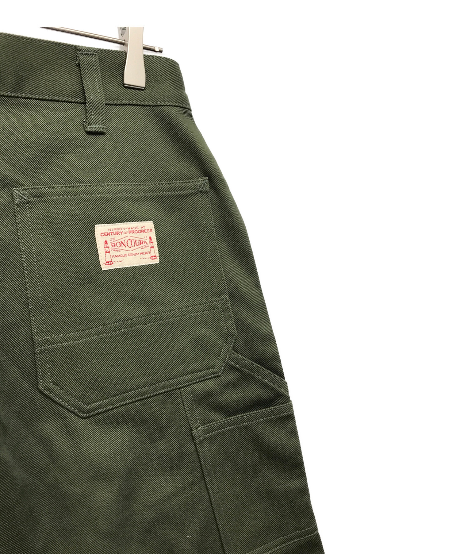 中古・古着通販】BONCOURA (ボンクラ) Painter Short Pants グリーン