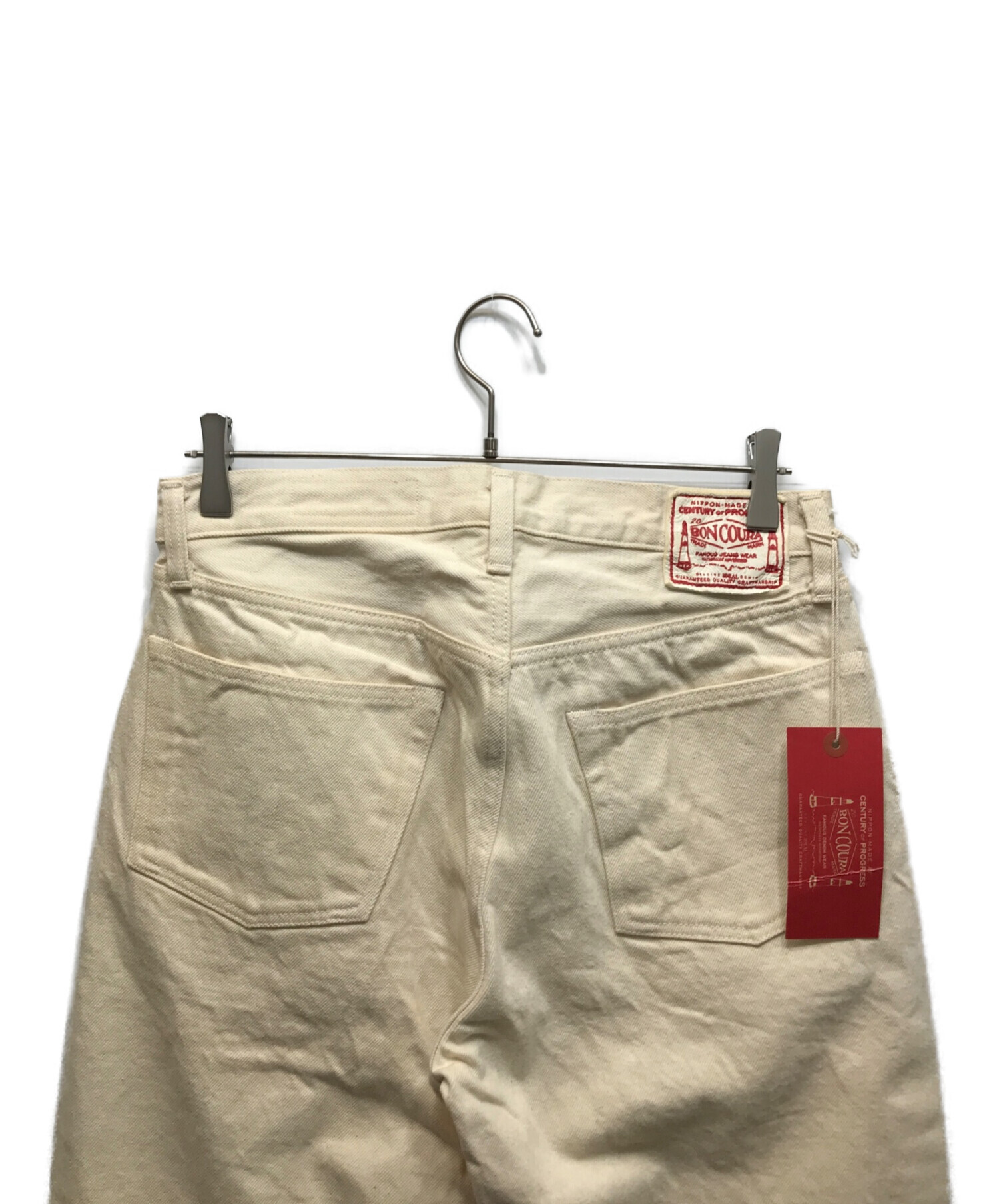 中古・古着通販】BONCOURA (ボンクラ) 66-WHITE デニムパンツ ホワイト
