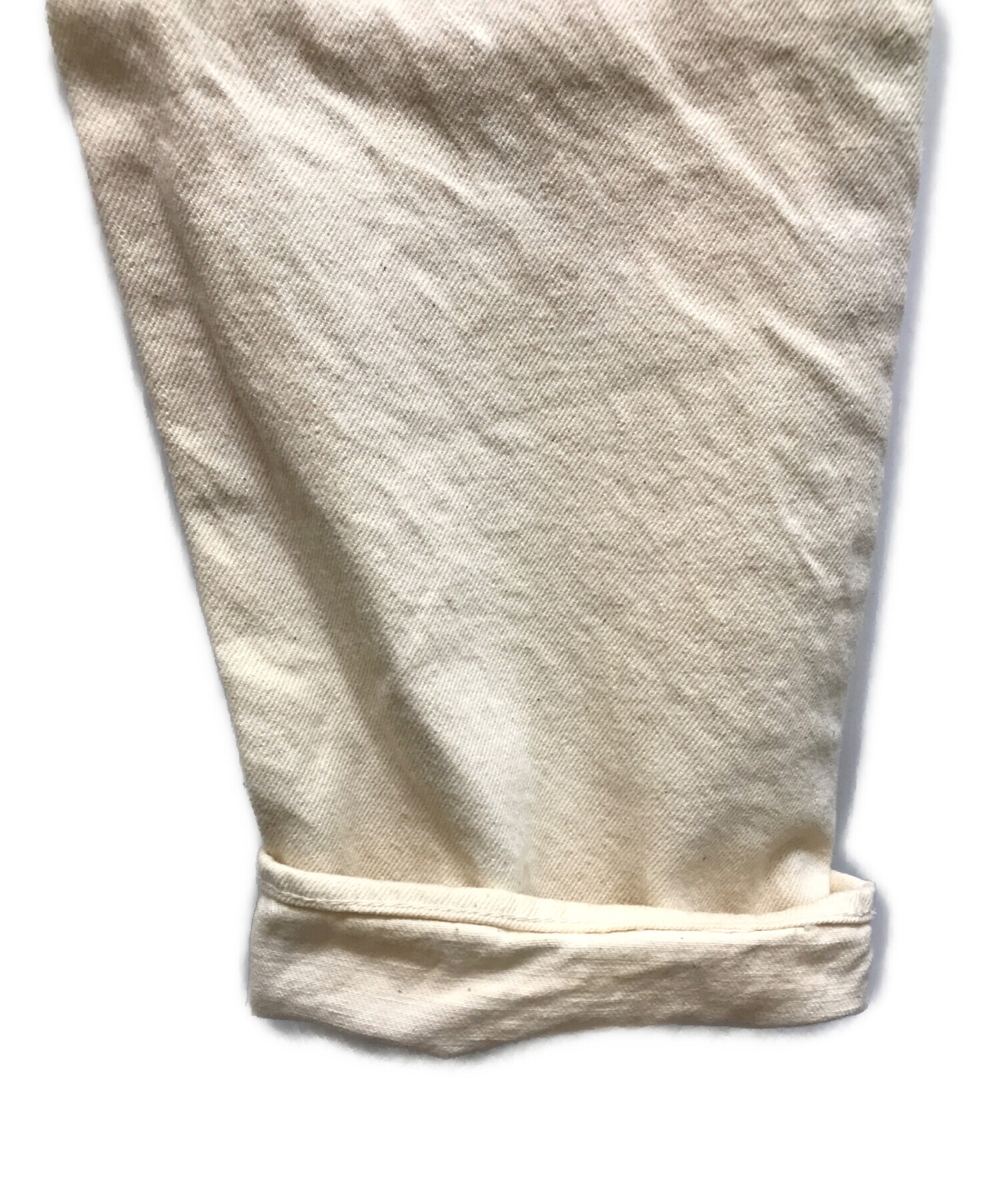 中古・古着通販】BONCOURA (ボンクラ) 66-WHITE デニムパンツ ホワイト