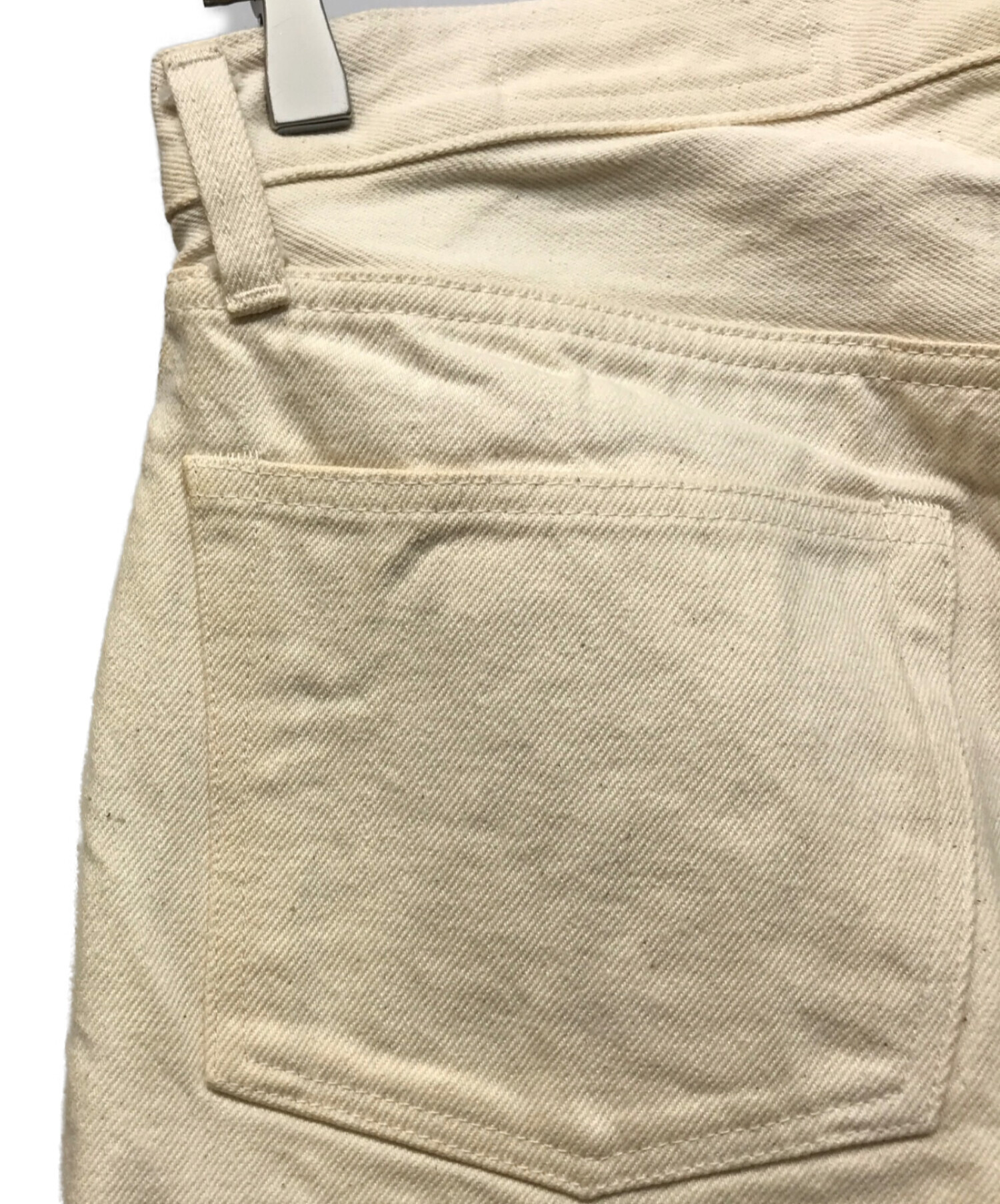 中古・古着通販】BONCOURA (ボンクラ) 66-WHITE デニムパンツ ホワイト