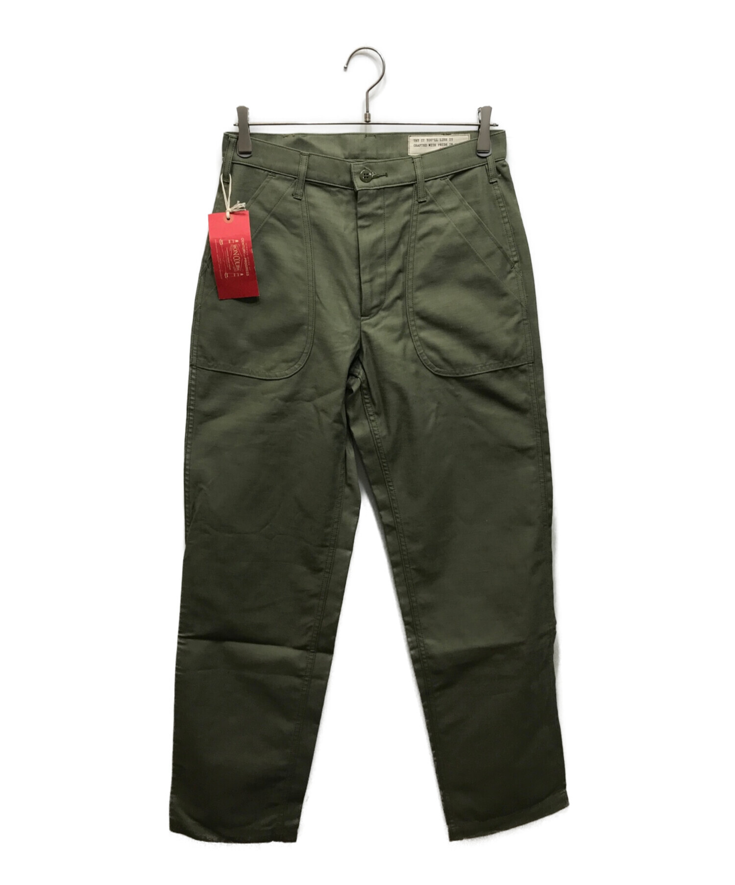 中古・古着通販】BONCOURA (ボンクラ) Baker Pants グリーン サイズ:28