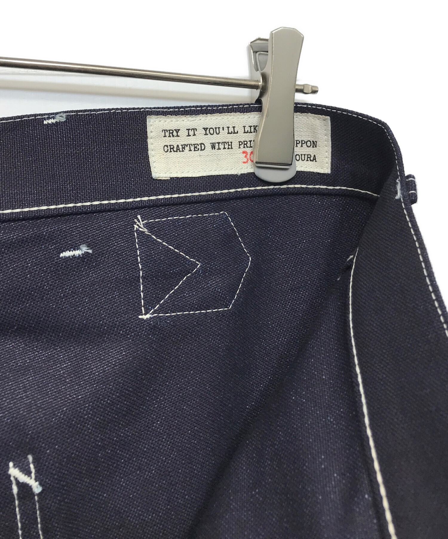 中古・古着通販】BONCOURA (ボンクラ) Work Pants WWⅡ Duck indigo 