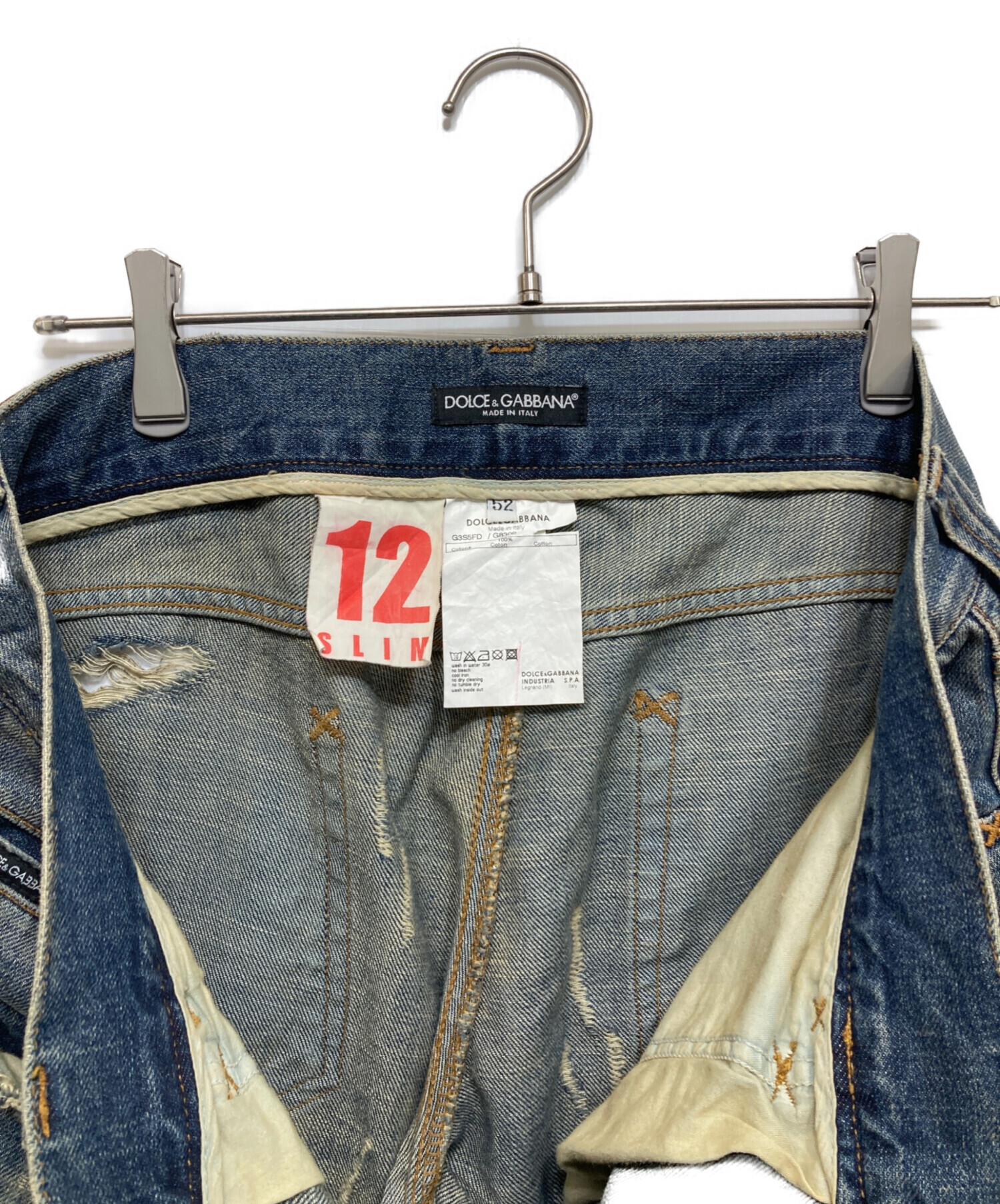 中古・古着通販】DOLCE & GABBANA (ドルチェ＆ガッバーナ) デニム
